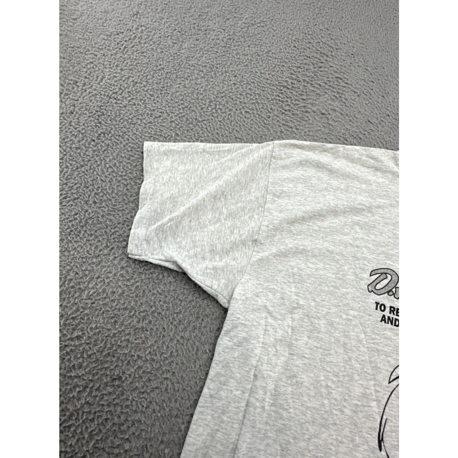 Fruit Of The Loom VINTAGE 90s Fruit of the Loom Shirt Adult XL Gray Nice Shape Size US M / EU 48-50 / 2 - 4 Thumbnail
