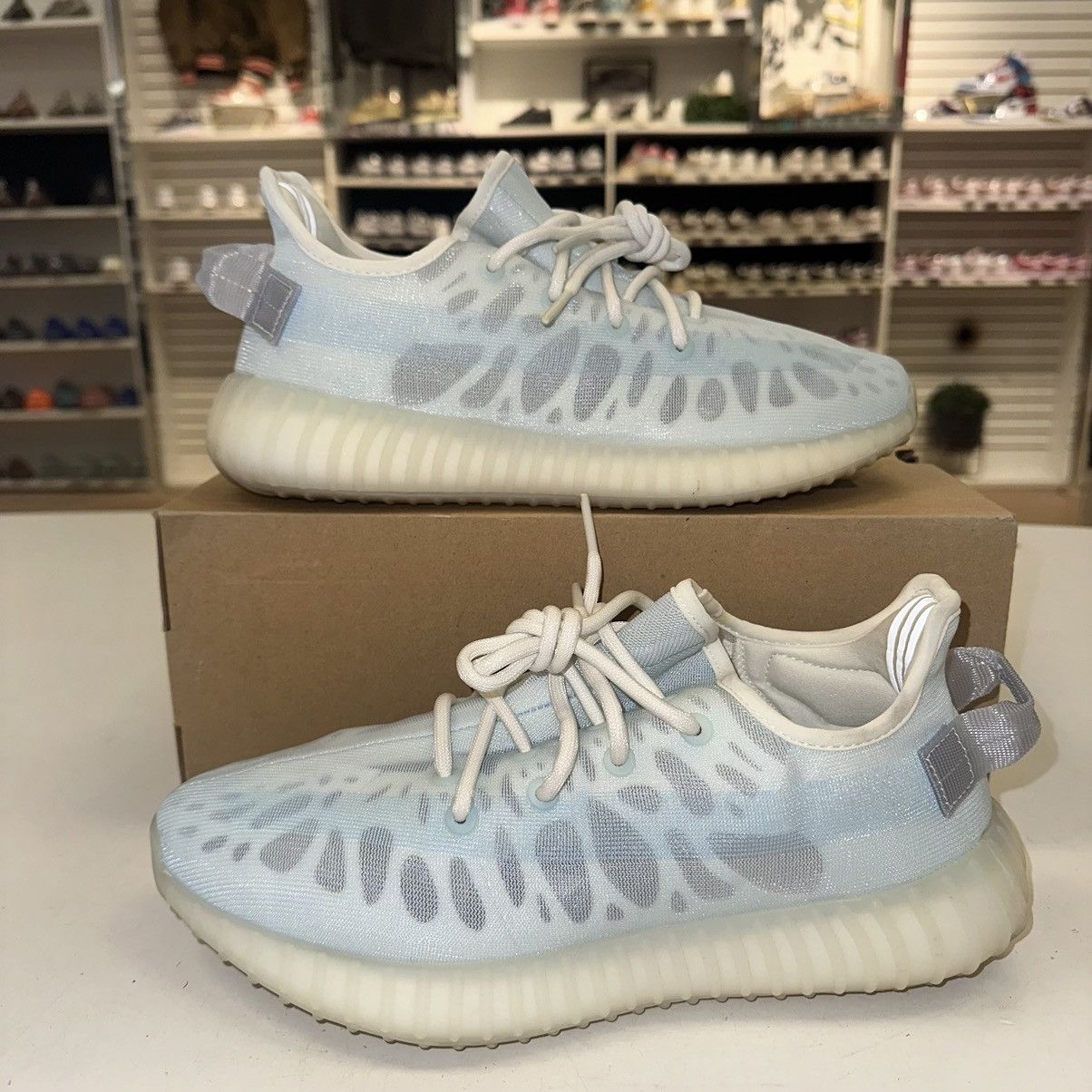 Adidas Size 8.5 - adidas Yeezy Boost 350 V2 Mono Ice | Grailed