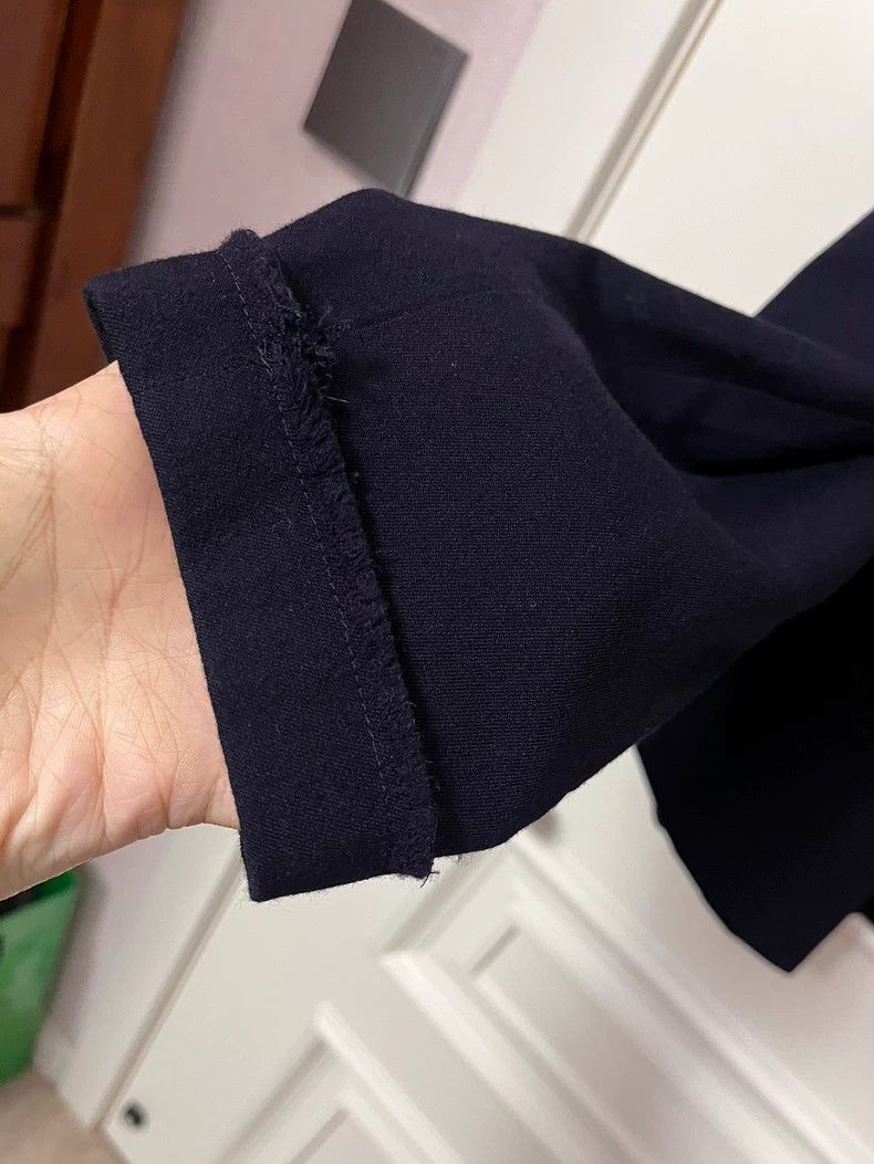 Other Y's size 1 Blue suit with detachable placket blazer Size 36R - 3 Thumbnail