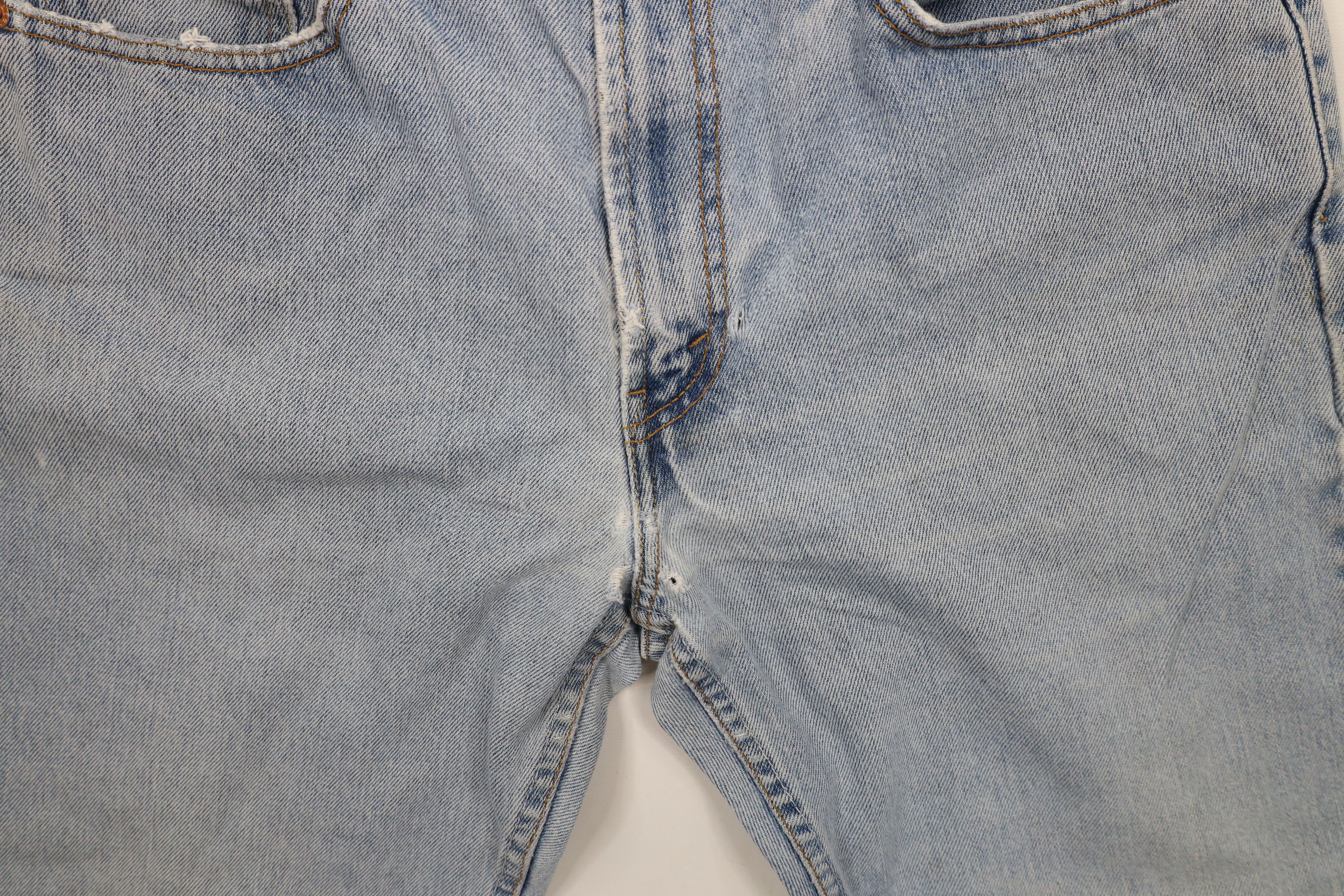 Levi's × Vintage Vintage Y2K 2003 Levis 505 Regular Fit Denim Jeans Blue Size US 32 / EU 48 - 8 Thumbnail