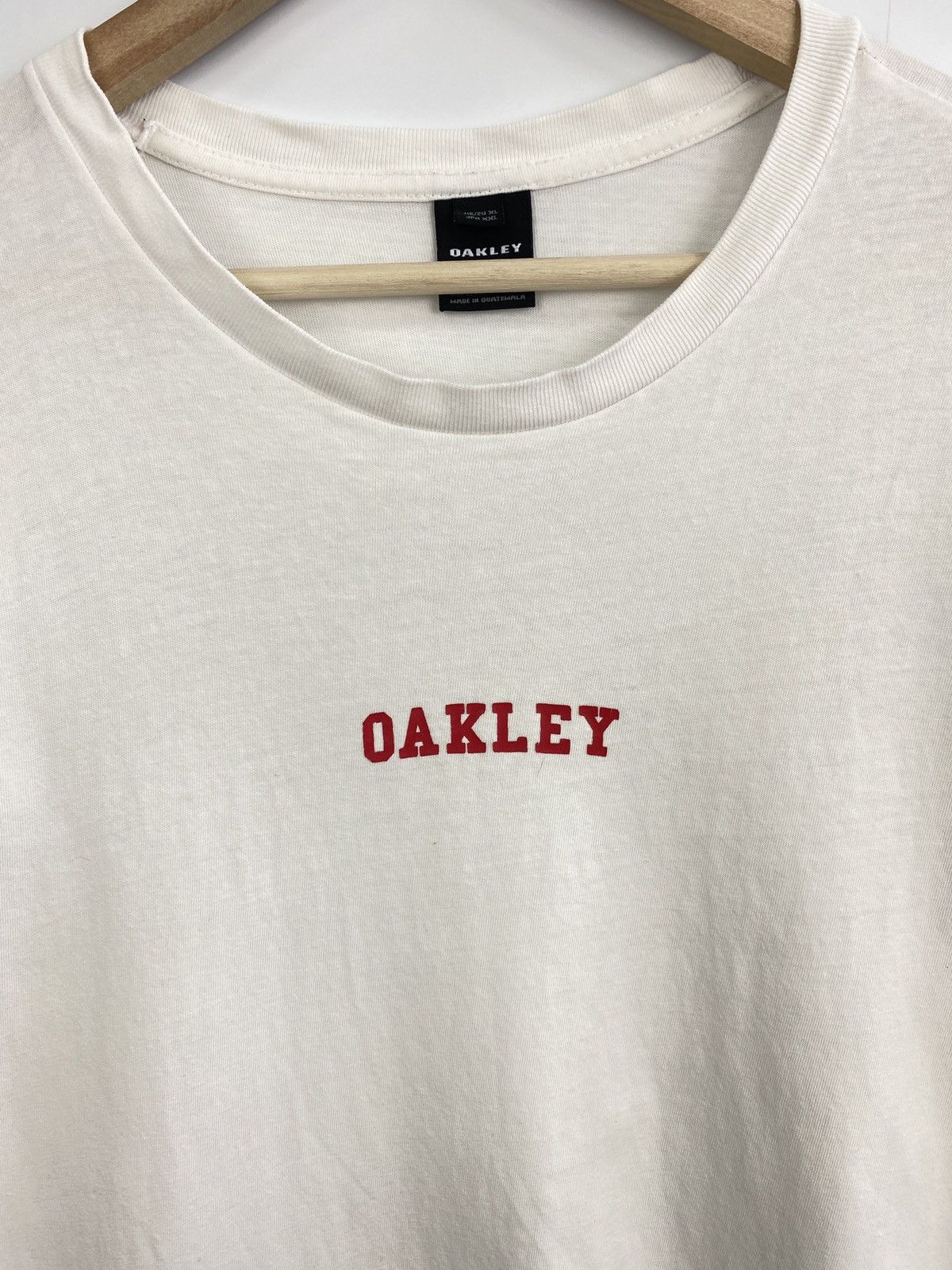 Oakley × Vintage 🇺🇸 Vintage Y2K Oakley USA Logo T-Shirt Rare Retro Hype Size US XL / EU 56 / 4 - 6 Thumbnail