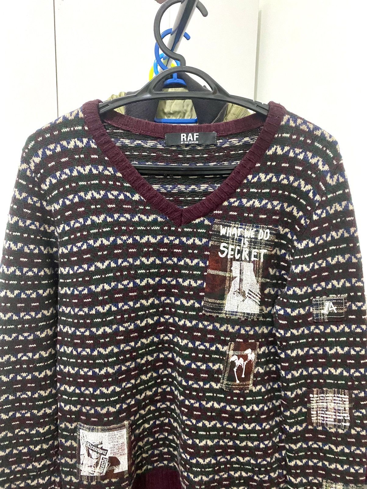 Raf Simons " What We Do Is Secret" Like riot patch wording G-Dragon Tee Size US M / EU 48-50 / 2 - 2 Thumbnail