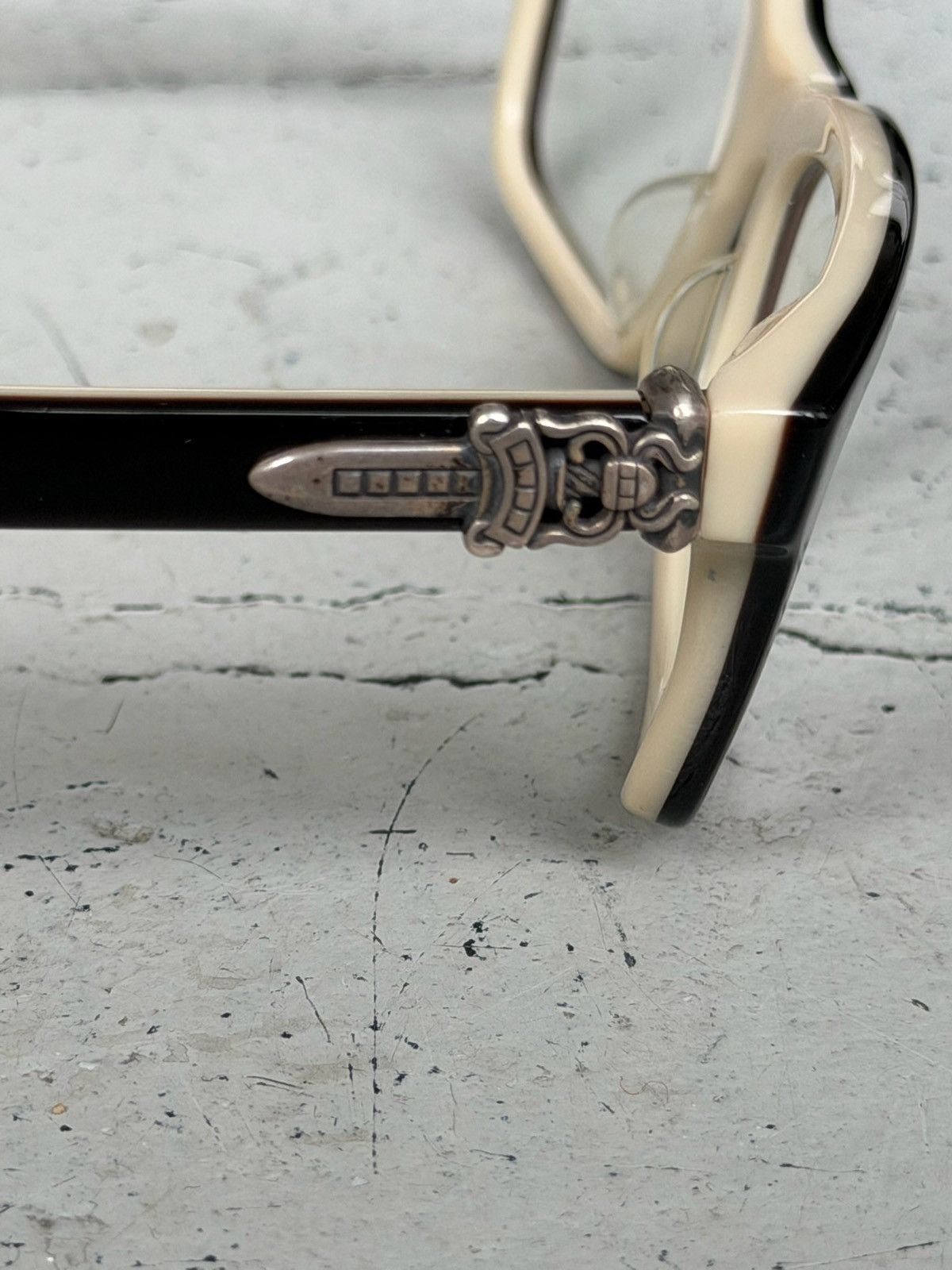 Chrome Hearts Chrome Hearts Rumpleforeskin Glasses Size ONE SIZE - 8 Thumbnail