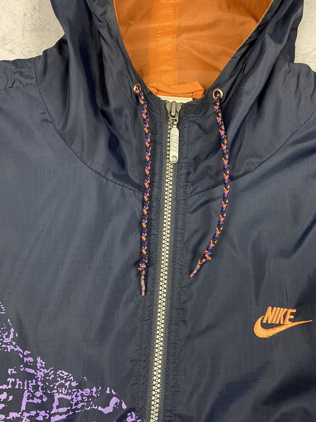 Nike Vintage 80s Nike Nylon Jacket 1/2 Zip Anorak Jacket Men’s Size US L / EU 52-54 / 3 - 6 Thumbnail