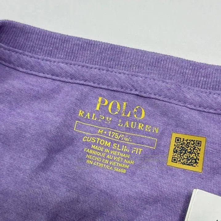 Polo Ralph Lauren Polo Ralph Lauren Purple Slim Fit Logo T. Size US M / EU 48-50 / 2 - 5 Thumbnail