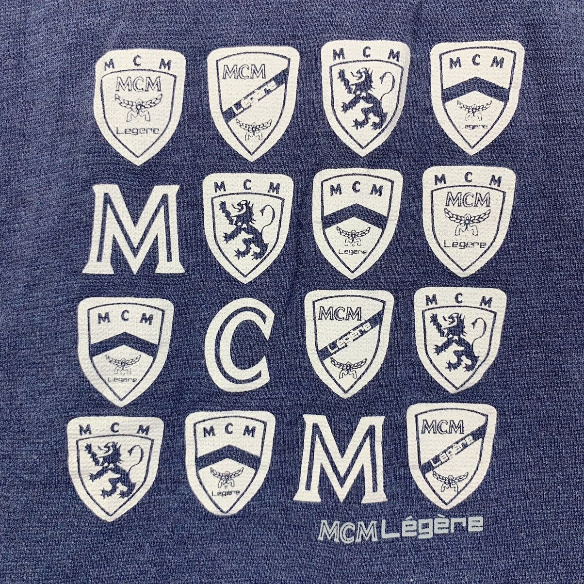 MCM Vintage MCM LEGERE ITALY Embossed Multi Tee Shirt Top Size M / US 6-8 / IT 42-44 - 5 Thumbnail