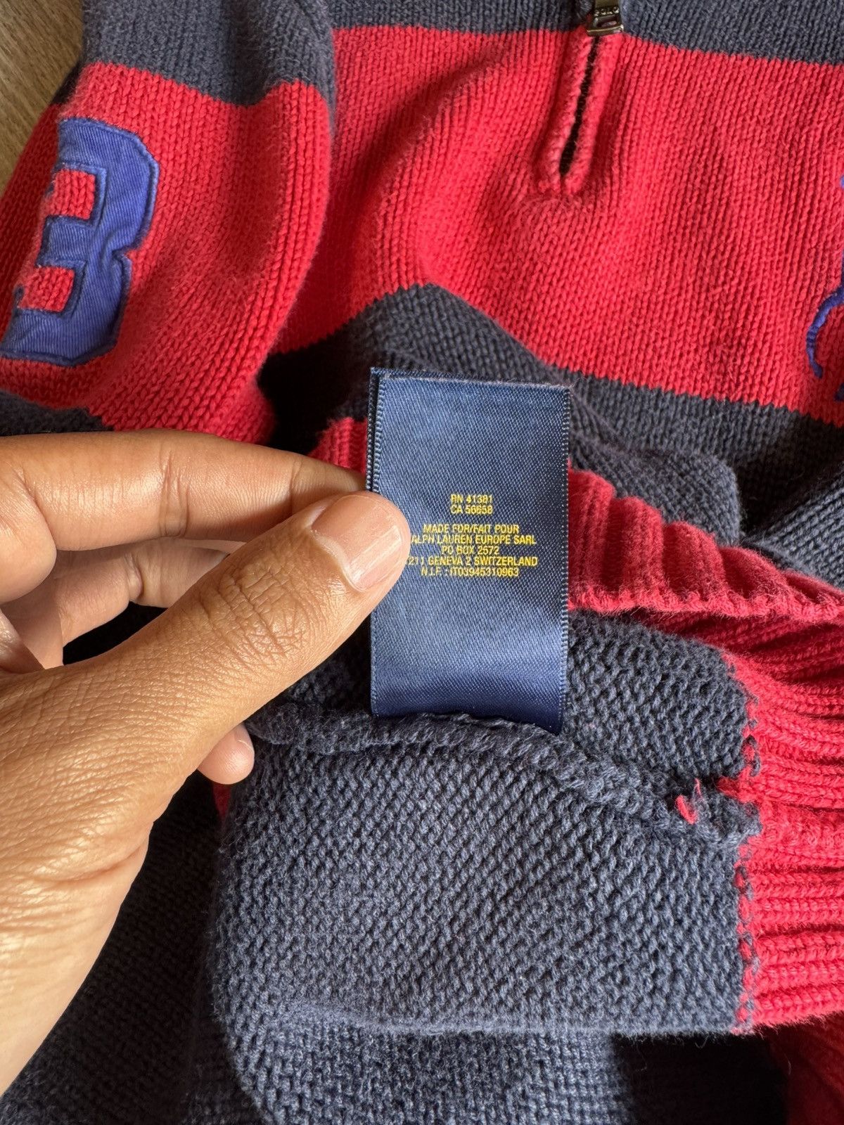 Polo Ralph Lauren POLO RALPH LAUREN KNITWEAR HALF ZIPPER Size US M / EU 48-50 / 2 - 12 Thumbnail