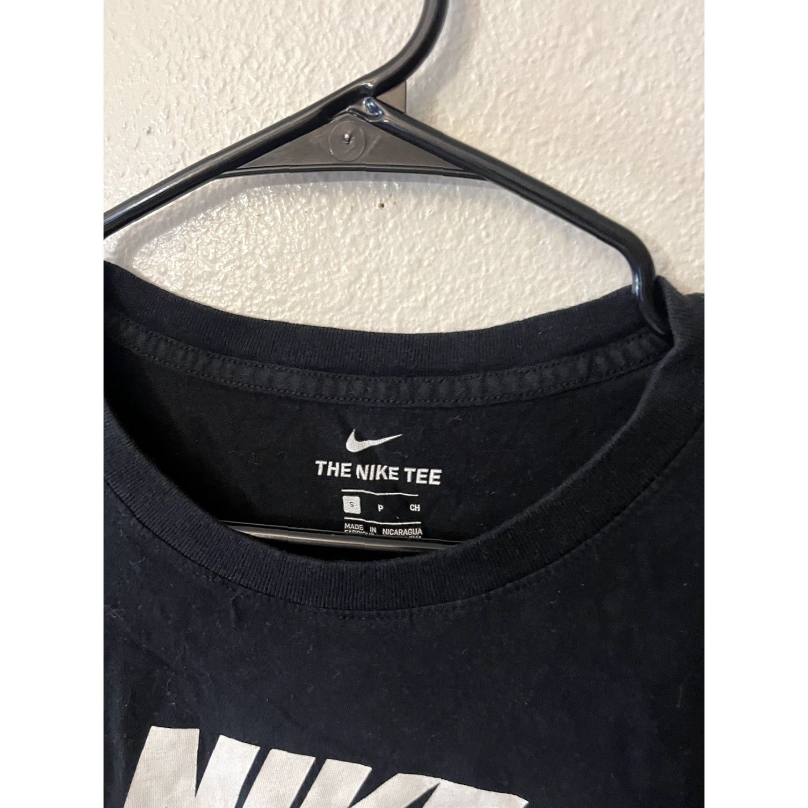 Nike Nike Tee Dri-Fit Graphic T shirt Mens Small Black Athletic Logo Short Sleeve Crew Neck Nike Elite Performance Sports Size US S / EU 44-46 / 1 - 3 Thumbnail