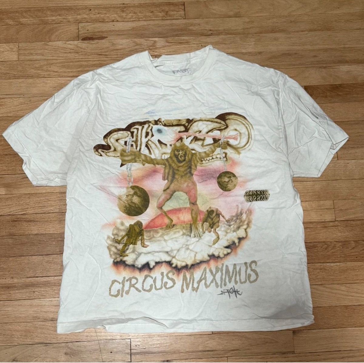 Travis Scott Concert T shirt from Sofi Concert 2023