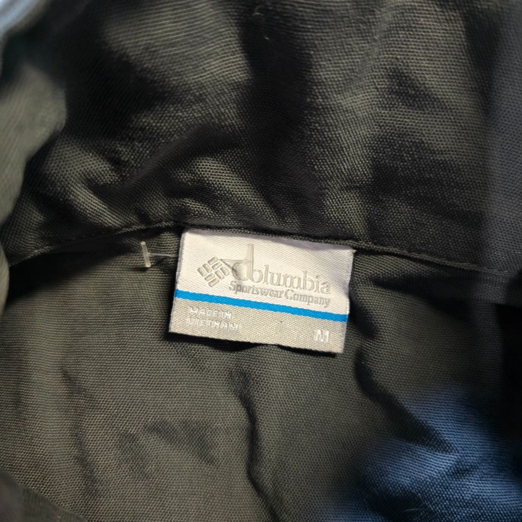 Vintage Columbia Jacket Women Size Medium Gray Waterproof Canvas Full Zip Outdoor Casual Size M / US 6-8 / IT 42-44 - 4 Thumbnail