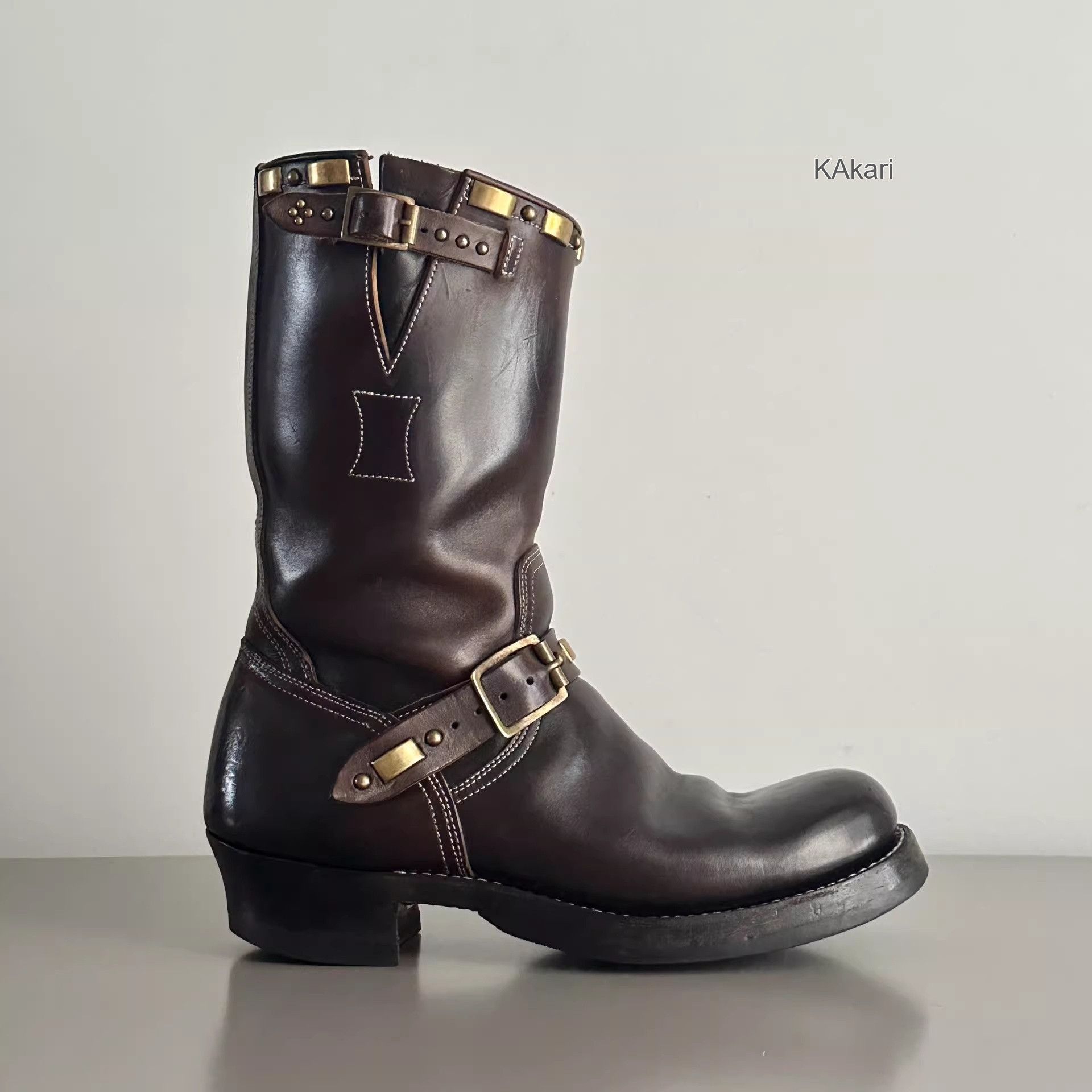 Clinch Boots Clinch x BSW Horsehide Engineer Boots Size US 8.5 / EU 41-42 - 5 Thumbnail