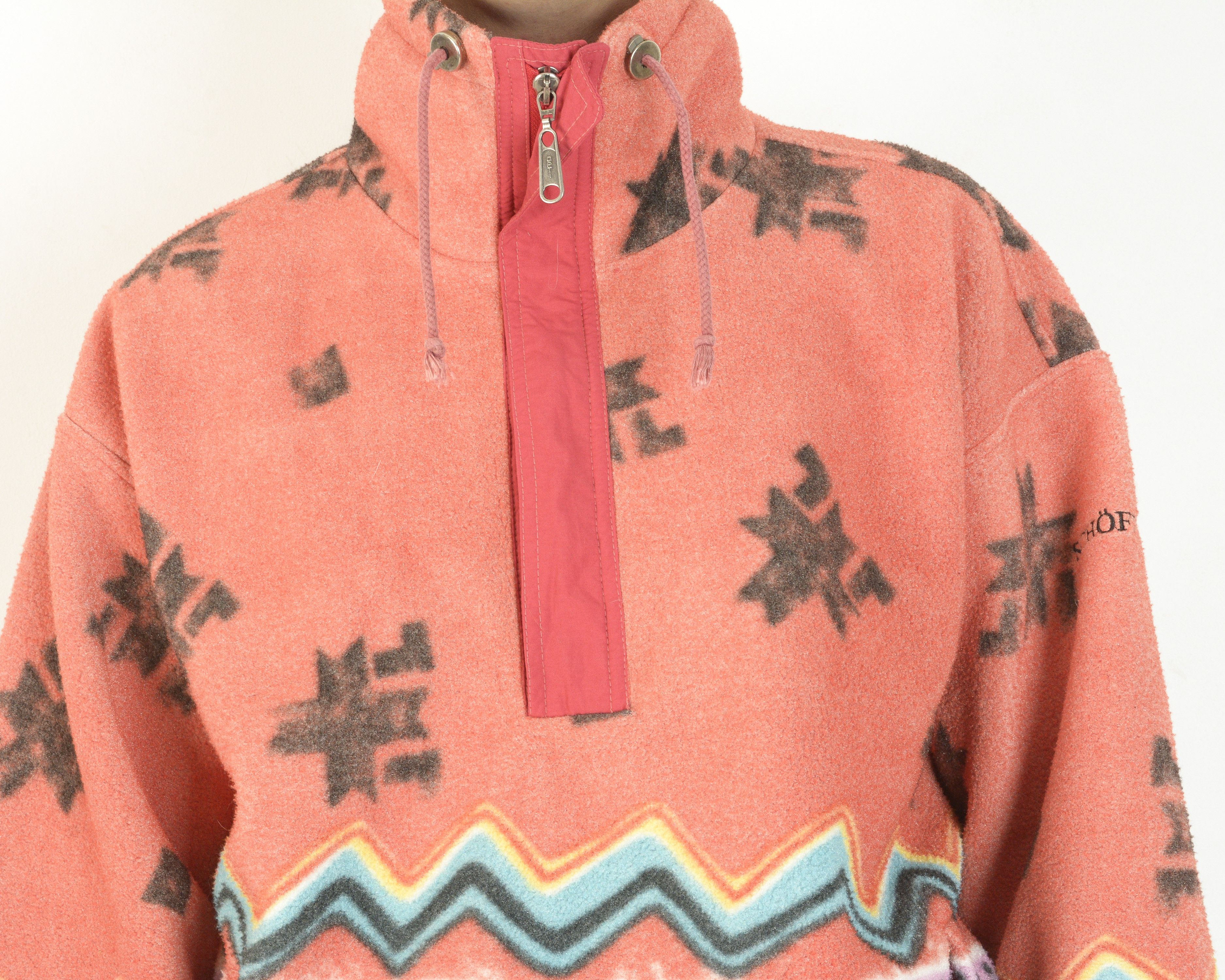 Polartec × Vintage SCHOFFEL 90's Women's L Polartec Series 200 Fleece Pullover Size L / US 10 / IT 46 - 3 Thumbnail