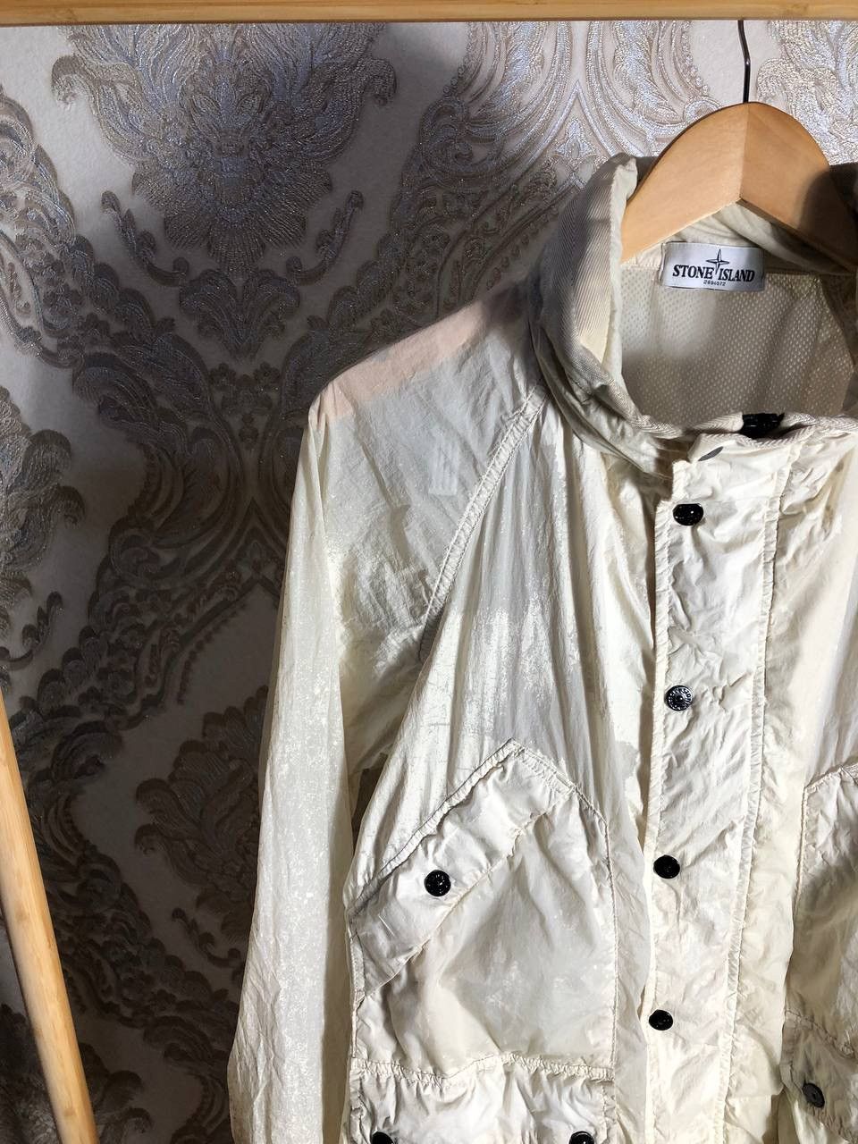Stone Island VERY RARE STONE ISLAND MEMBRANA TC RAIN LIGHT JACKET Y2K 90s Size US L / EU 52-54 / 3 - 5 Thumbnail