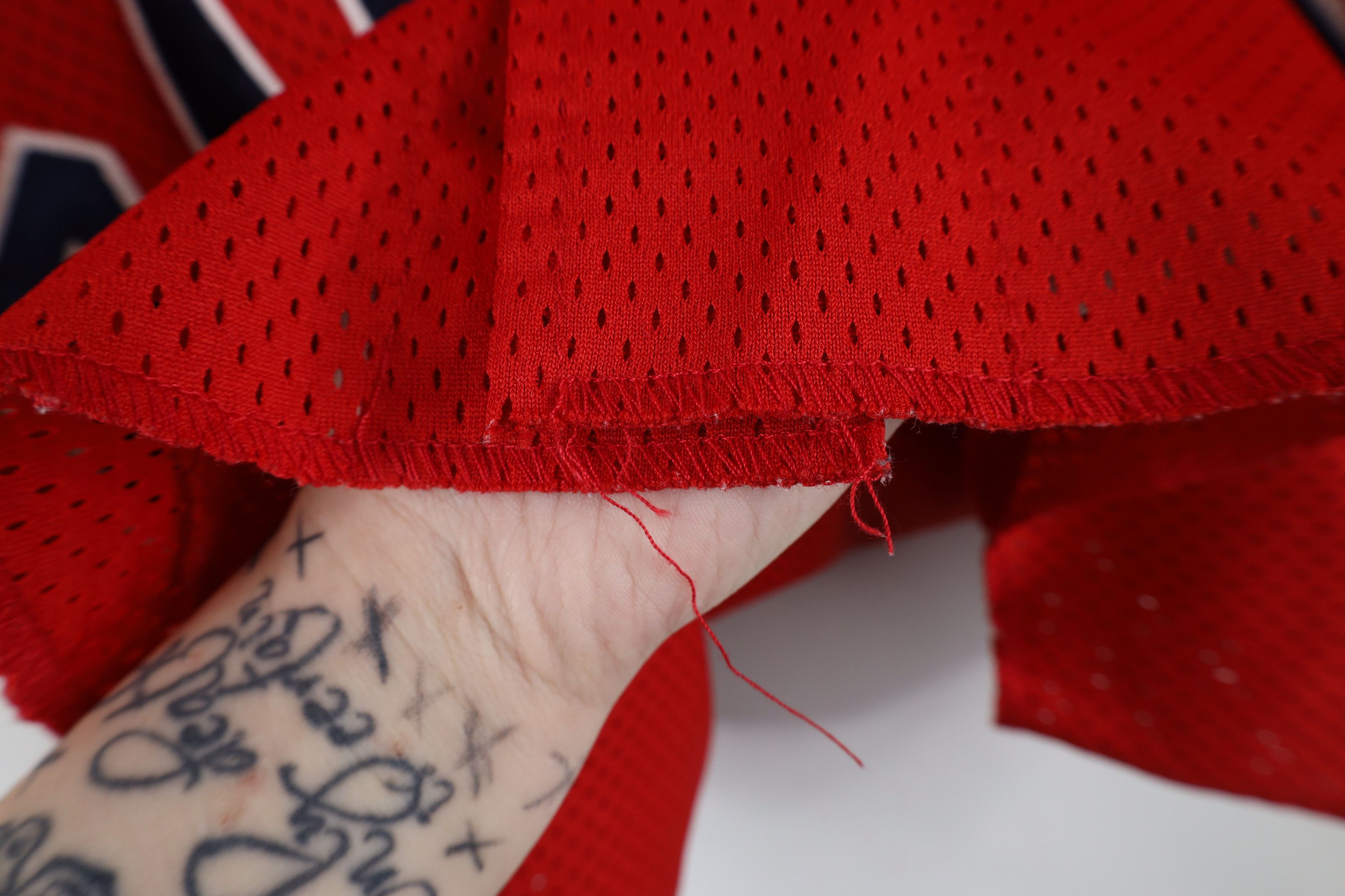 Vintage Vintage 90s Out Toledo Barons Mesh Baseball Jersey Red USA Size US M / EU 48-50 / 2 - 8 Thumbnail