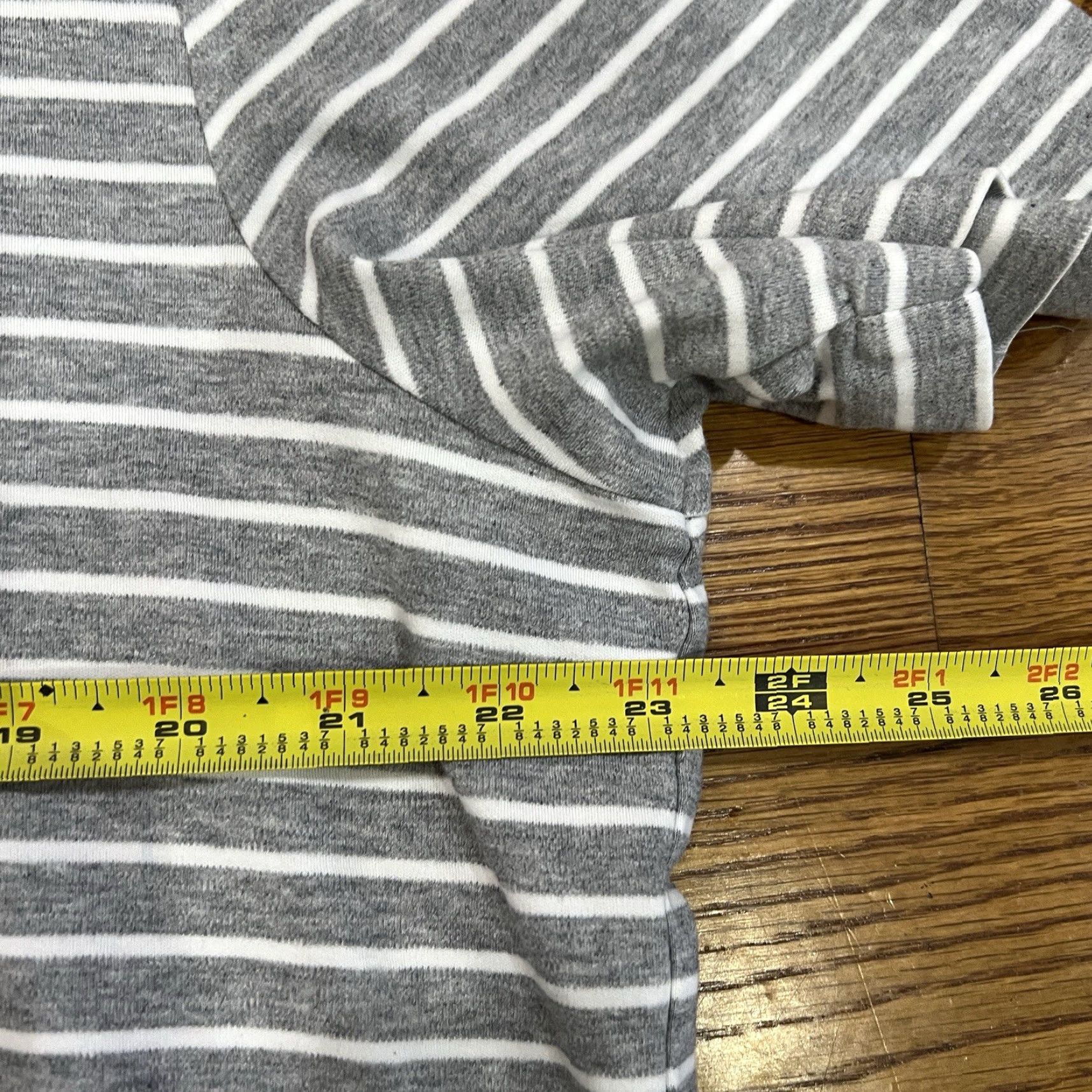 Polo Ralph Lauren Polo Ralph Lauren Gray Stripe Classic Fit Polo Shirt Mens XL Pima Cotton Golf Casual Size US XL / EU 56 / 4 - 6 Thumbnail