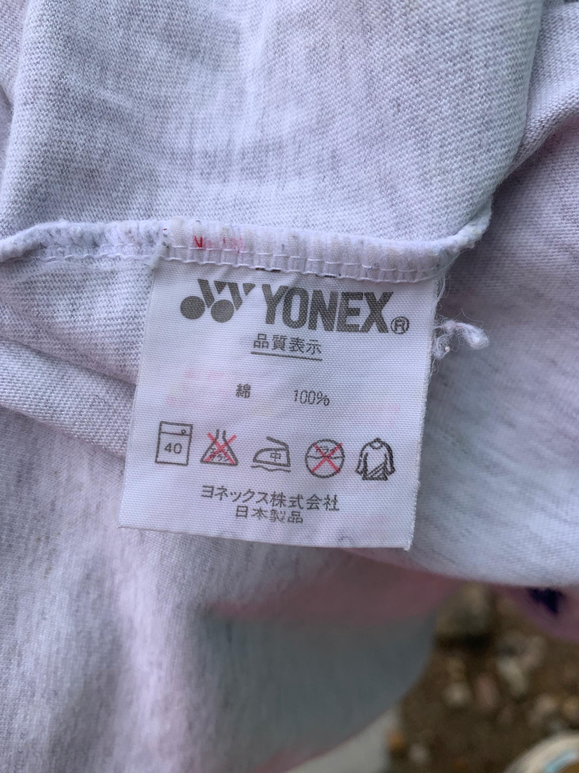 Japanese Brand × Vintage Vintage 90s Yonex National Athlentic Meet Shirt Size US L / EU 52-54 / 3 - 7 Thumbnail