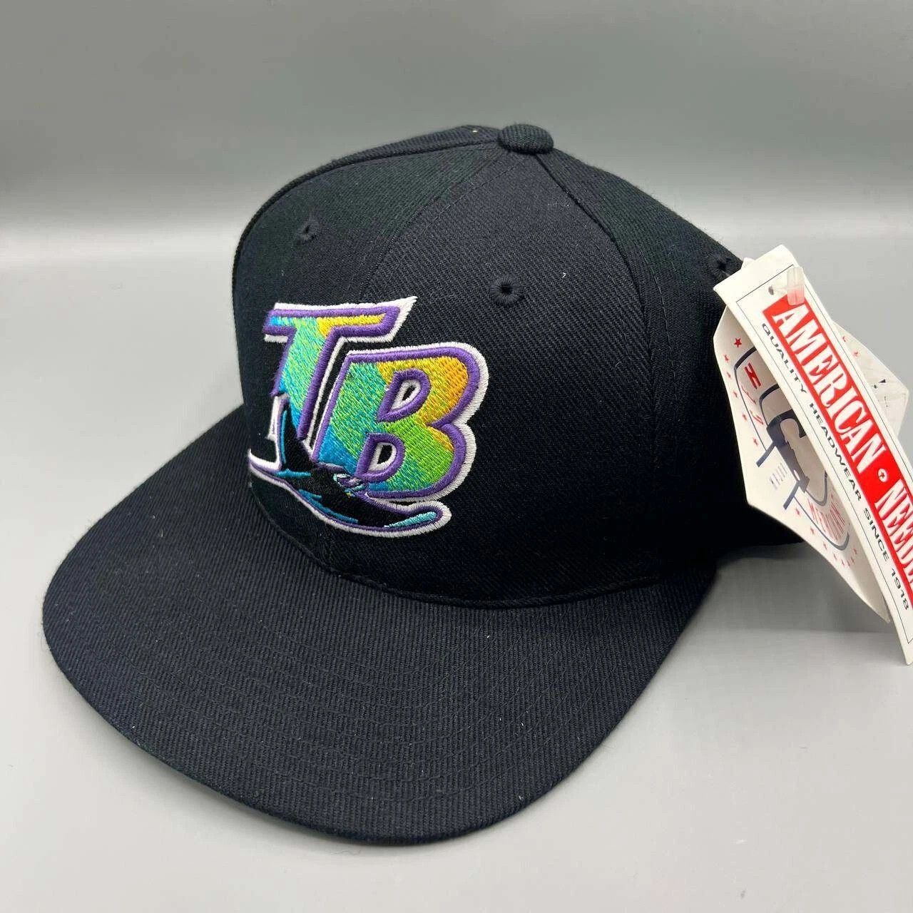 American Needle × Vintage Tampa Bay Devil Rays Hat Men Black American Needle Snap Back Size ONE SIZE - 3 Thumbnail