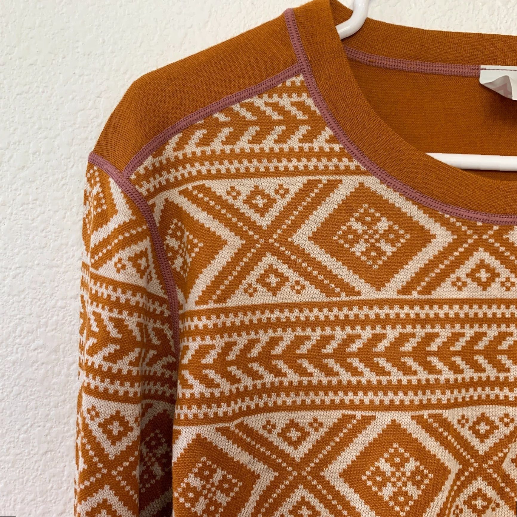 Vintage Kari Traa Floke Base Layer Long Sleeve Tee Hazel Gold Wool Blend XL NWT Size XL / US 12-14 / IT 48-50 - 2 Thumbnail