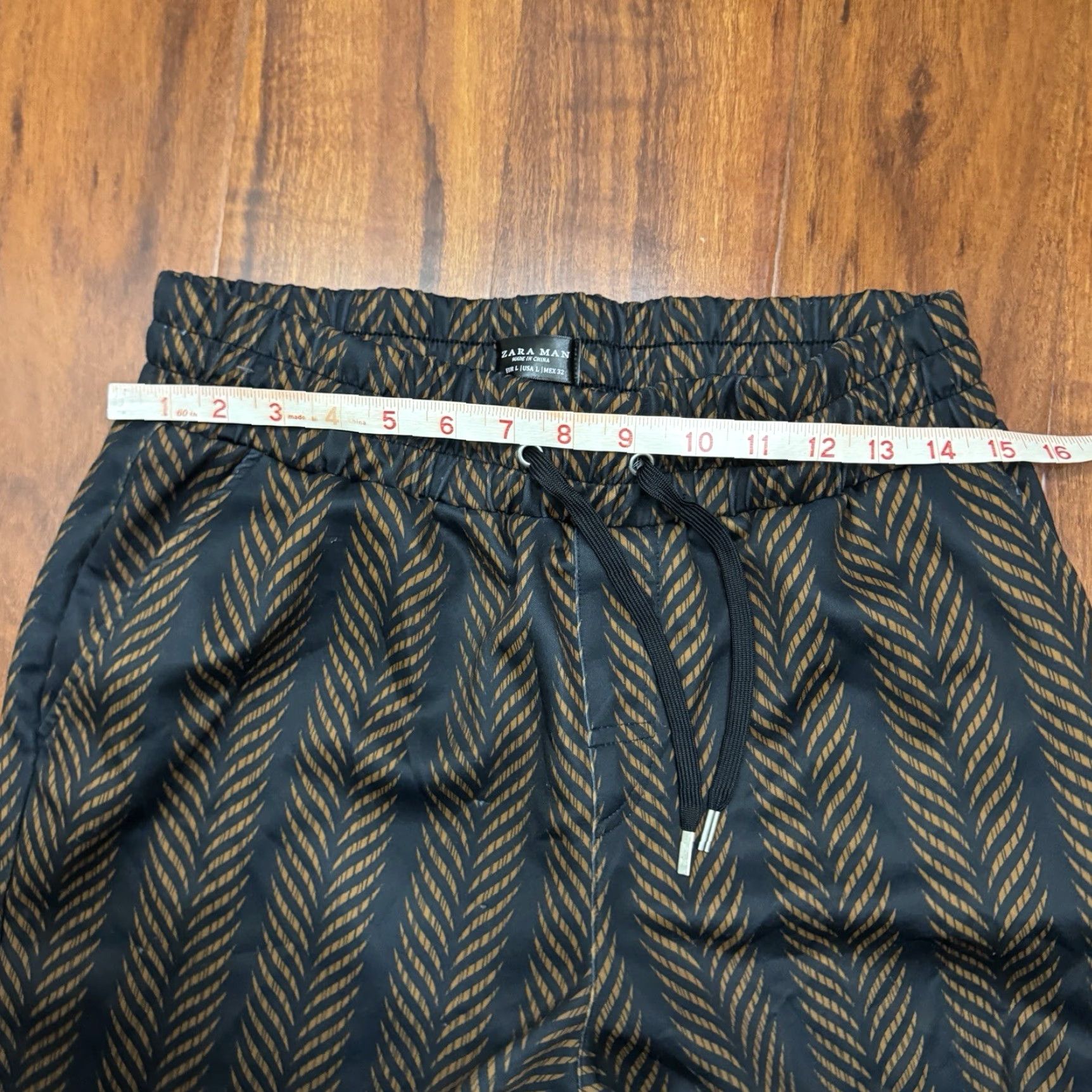 Zara Man Sweatpants L Regular Men Pants Activewear Multicolor
