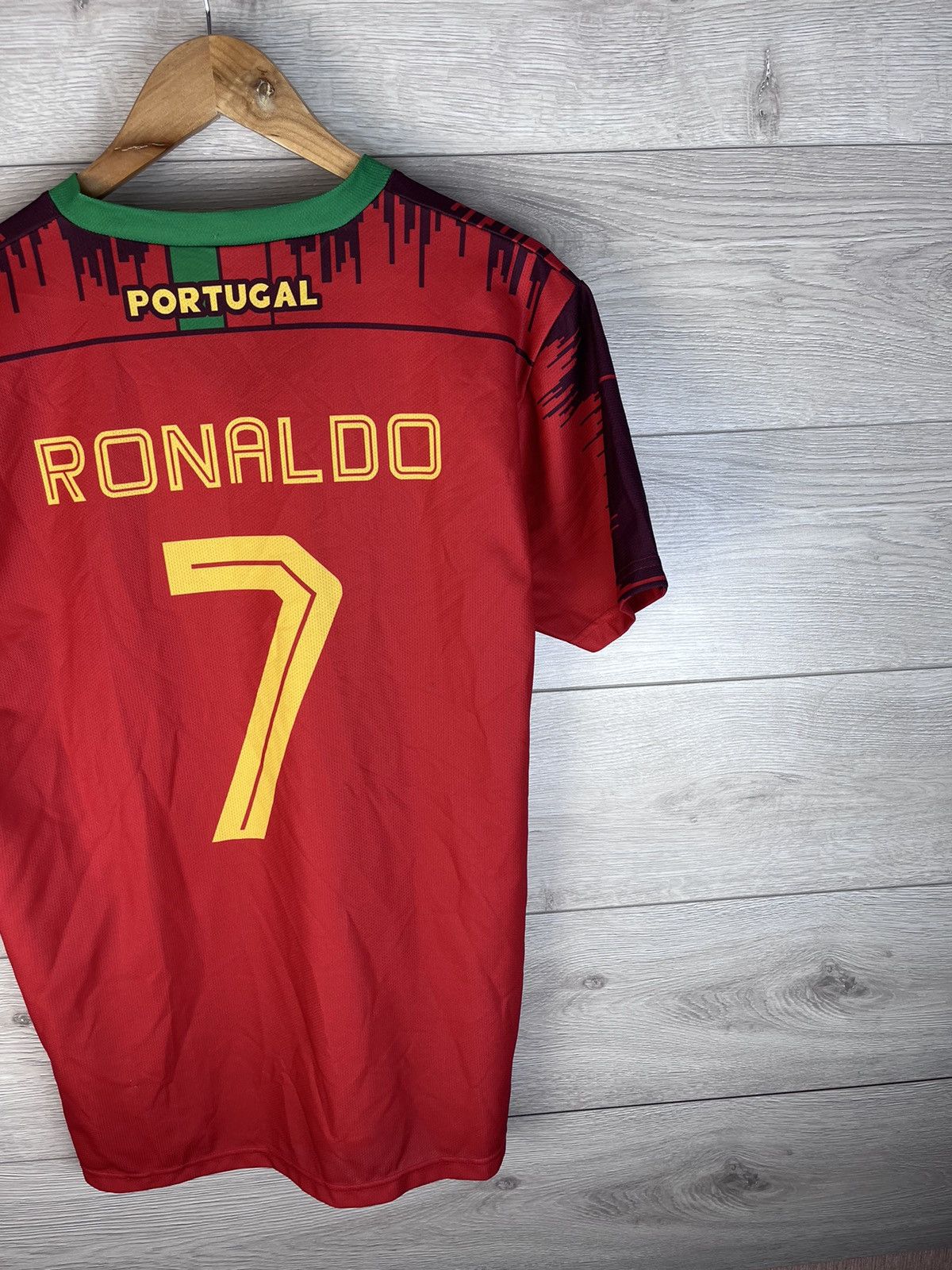 Other Men soccer jersey Portugal 🇵🇹 #7 Ronaldo Size US M / EU 48-50 / 2 - 10 Thumbnail