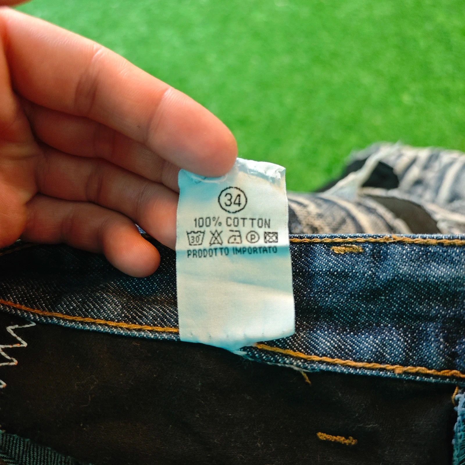Vintage Kosmo Lupo K&M Denim Shorts mens 34 y2k oldschool drip Size US 34 / EU 50 - 8 Thumbnail
