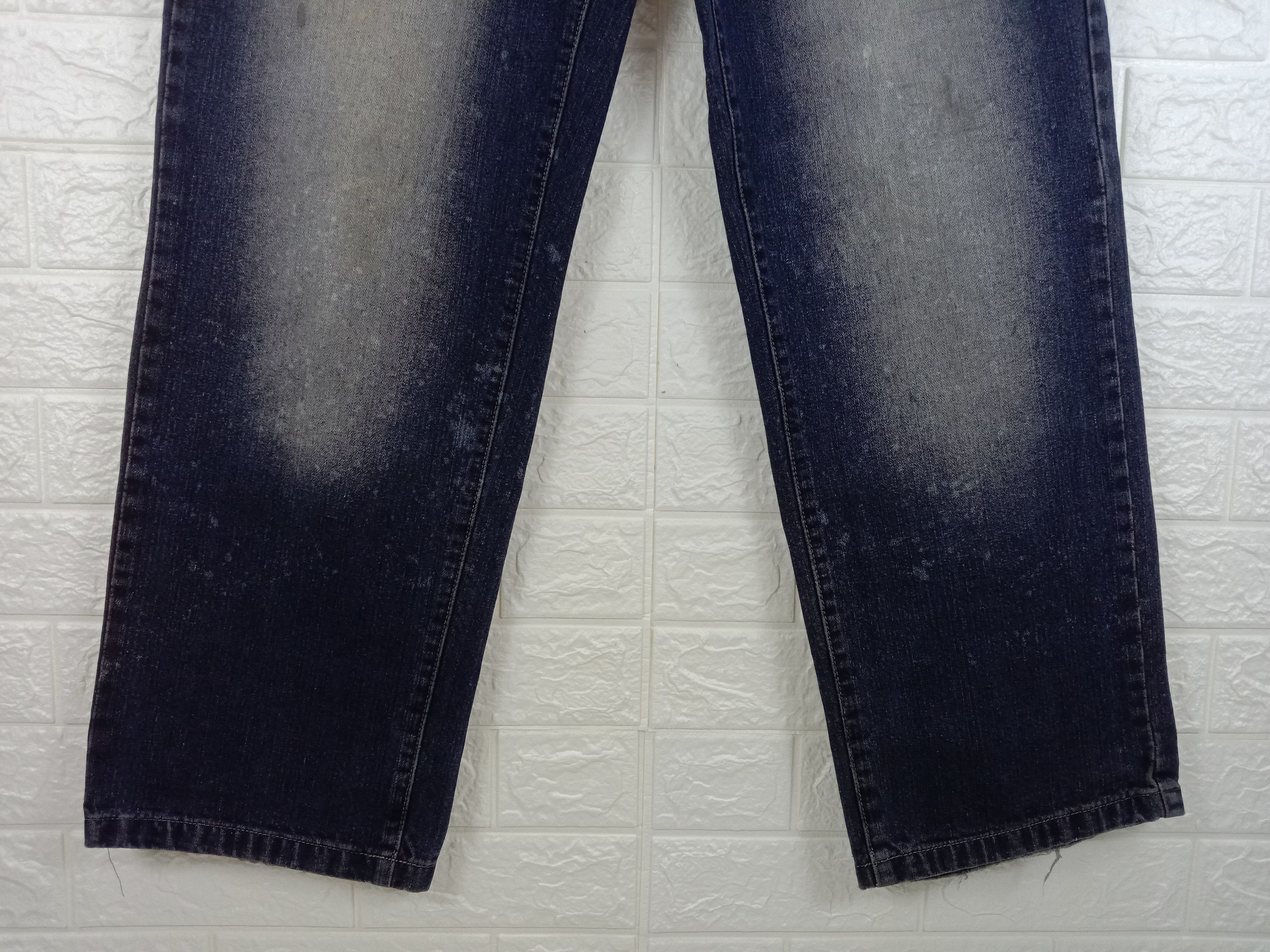 Sean John Vintage Sean John SJ Patched Baggy Wide Jeans Size US 31 - 4 Thumbnail