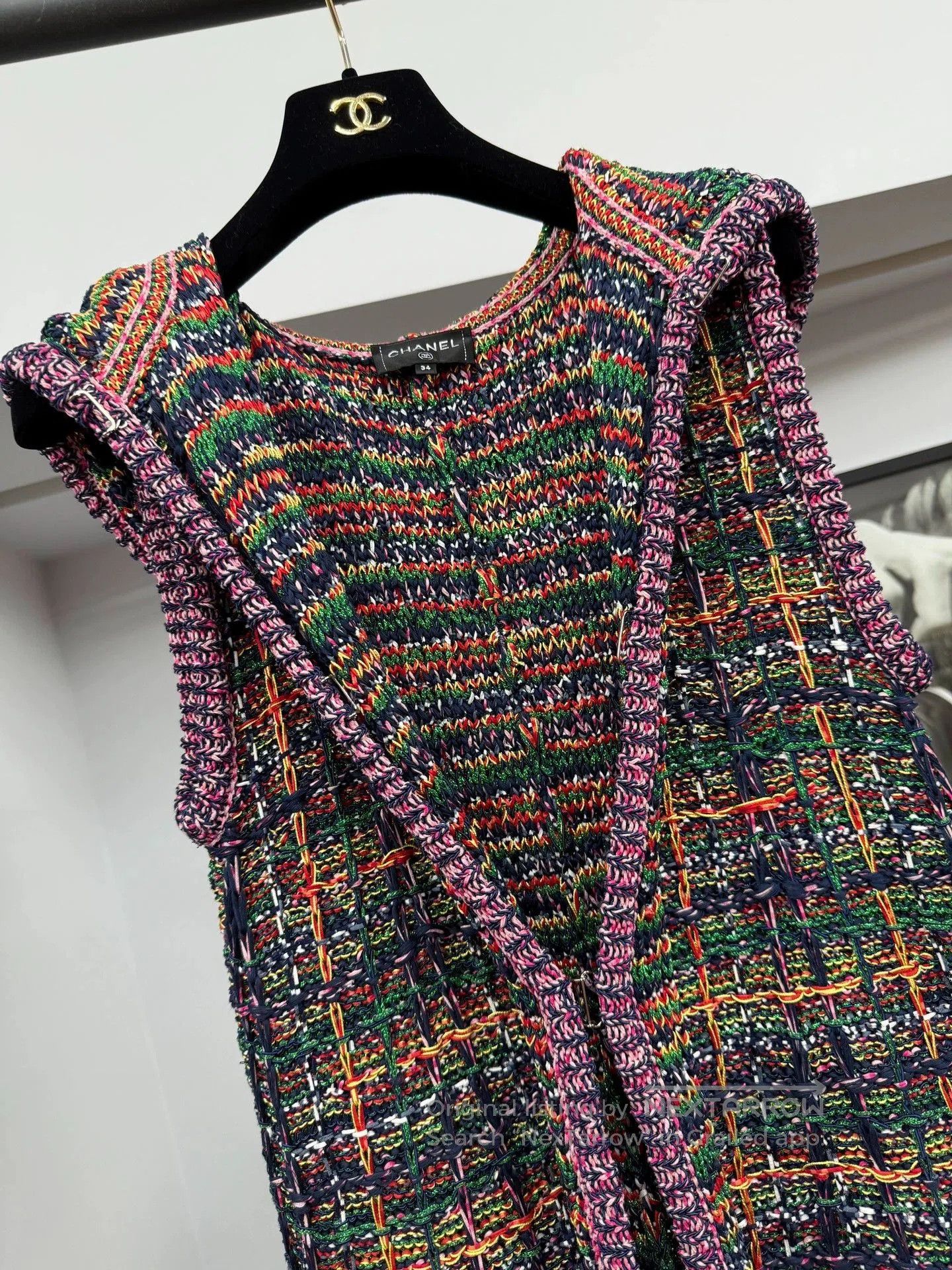 Chanel Chanel Multi Knit Hooded Vest Coat. Size US M / EU 48-50 / 2 - 2 Thumbnail