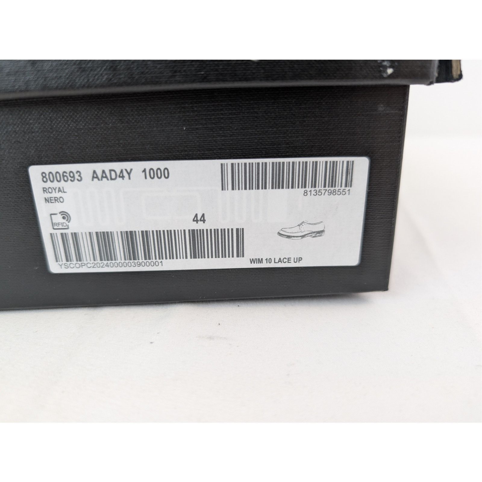 Saint Laurent Paris o1rshd1 Wim 10 Lace up shoe boots in Nero Size US 11 / EU 44 - 23 Thumbnail