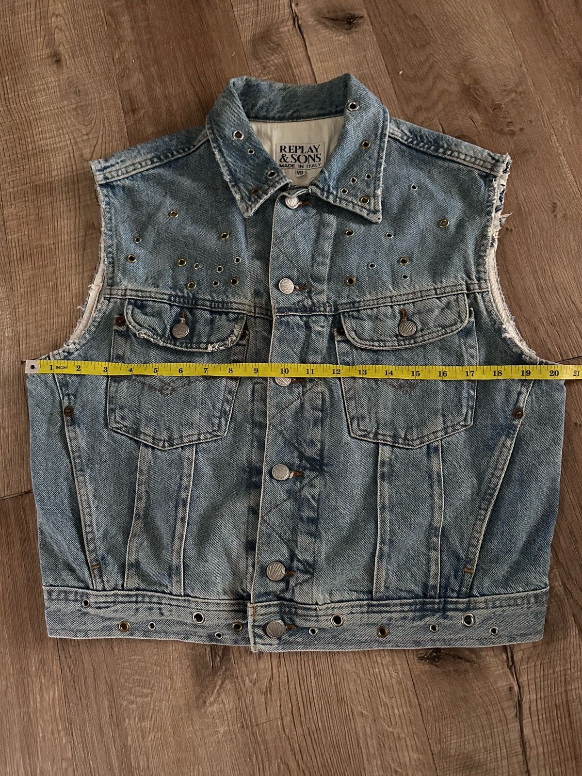 Replay RARE ‼️ REPLAY & SONS Denim Trucker Jacket Size US M / EU 48-50 / 2 - 4 Thumbnail
