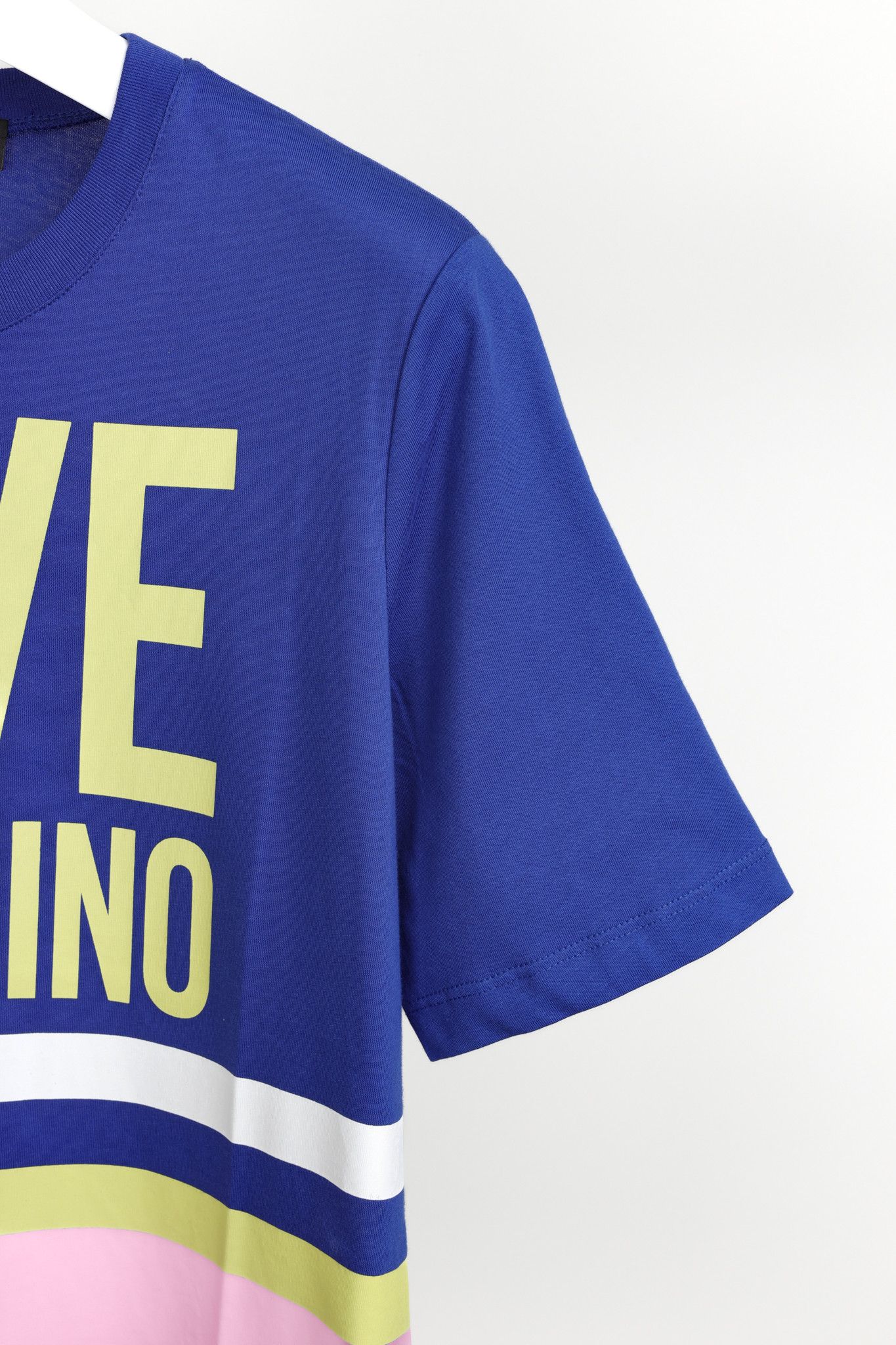 Love Moschino Love Moschino Blue Superhero Tee Size S / US 4 / IT 40 - 5 Thumbnail