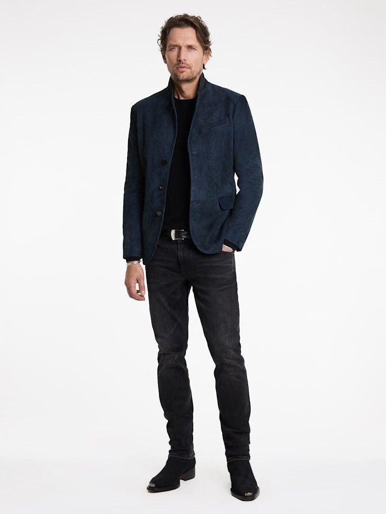 John Varvatos $2498 Rind suede jacket EU 54 USA 44 Size US L / EU 52-54 / 3 - 5 Thumbnail