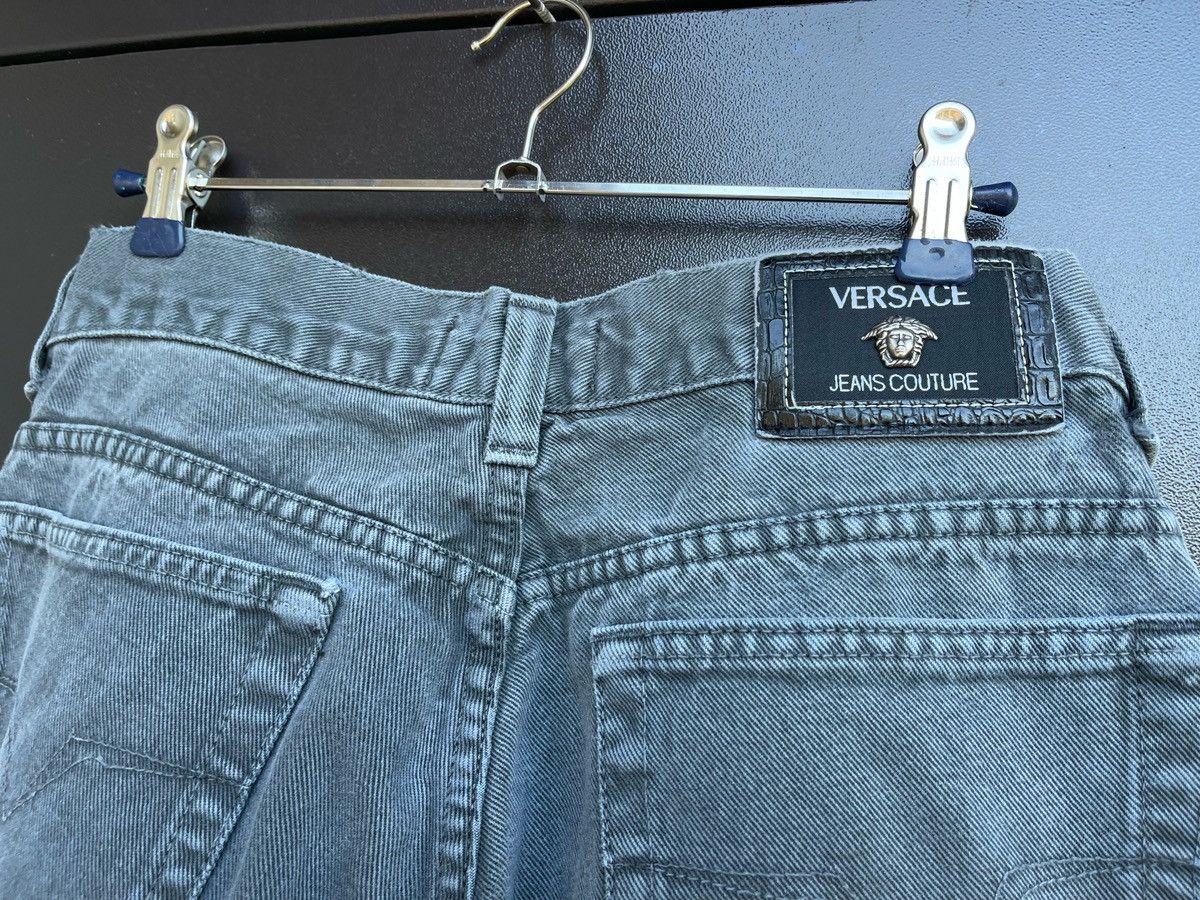 Versace Jeans Couture Vintage Versace Jeans Couture Gray Denim Jeans – IT 46 / W32 Size US 31 - 3 Thumbnail