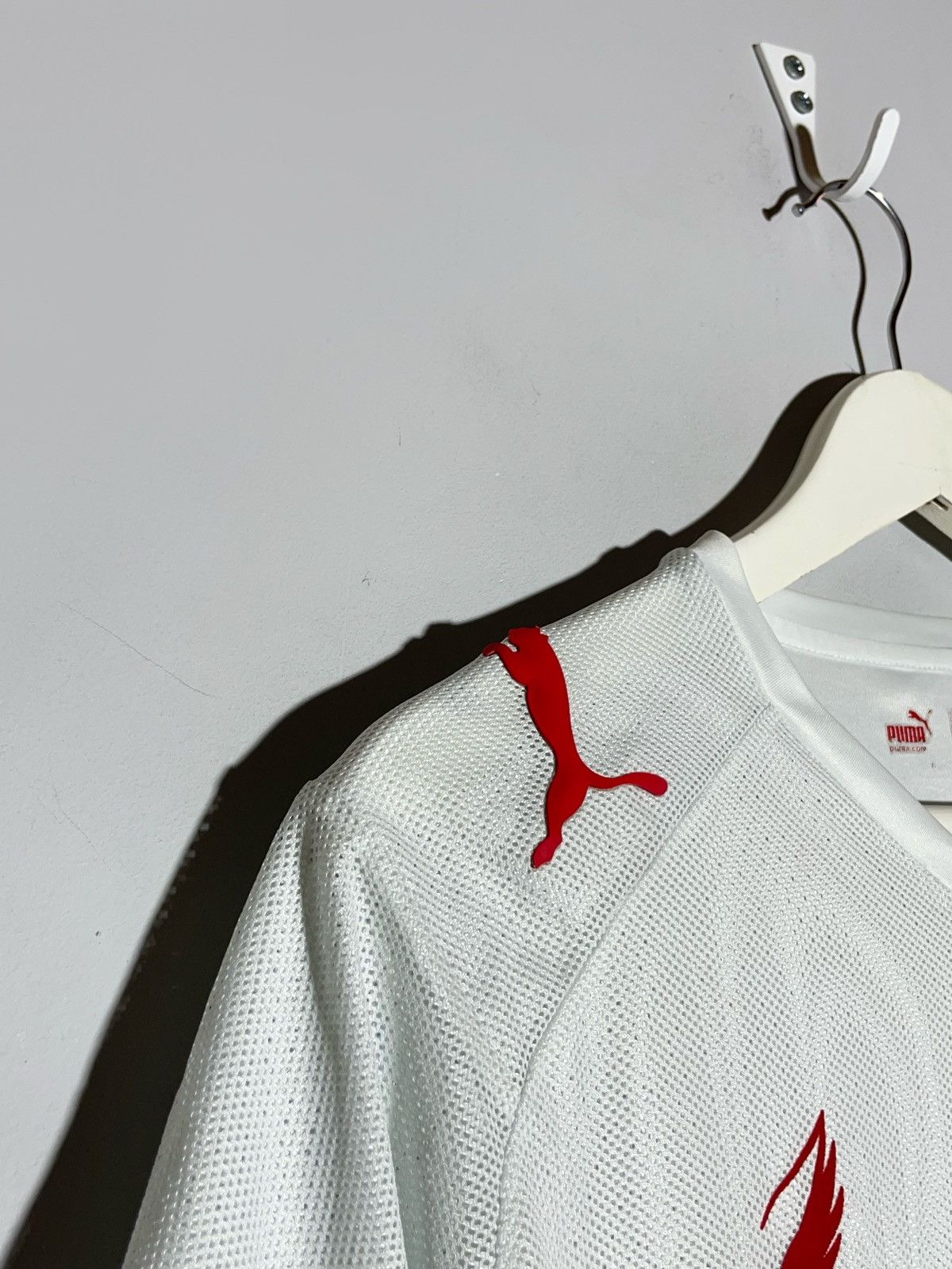 Puma National Team Poland Puma 2007 Home Football Shirt Size US L / EU 52-54 / 3 - 3 Thumbnail