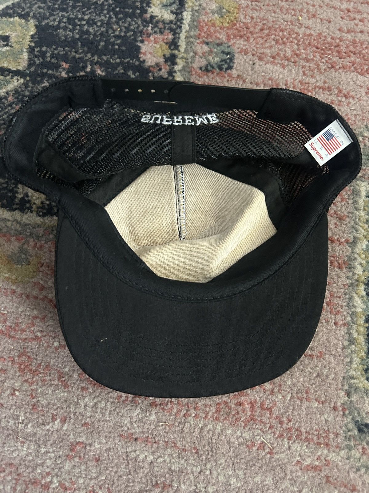Supreme 2011 Supreme "King of Kings" Mesh Back 5-Panel Hat Size ONE SIZE - 6 Thumbnail