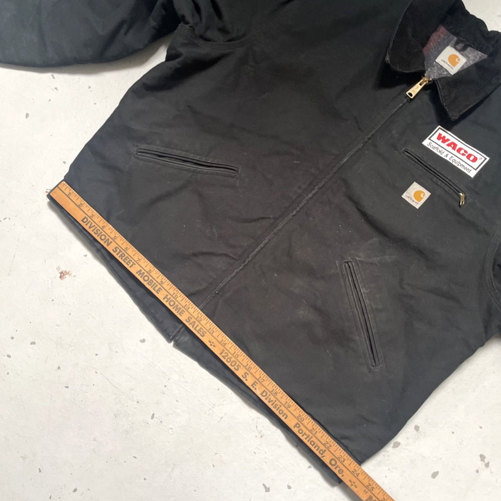 Carhartt Carhartt Jacket J01 J97 Detroit Canvas Lined Distressed Black XL-XXL Workwear Mens Vintage J001 J97 Embroidered USA Heritage 2XL Size US XXL / EU 58 / 5 - 6 Thumbnail