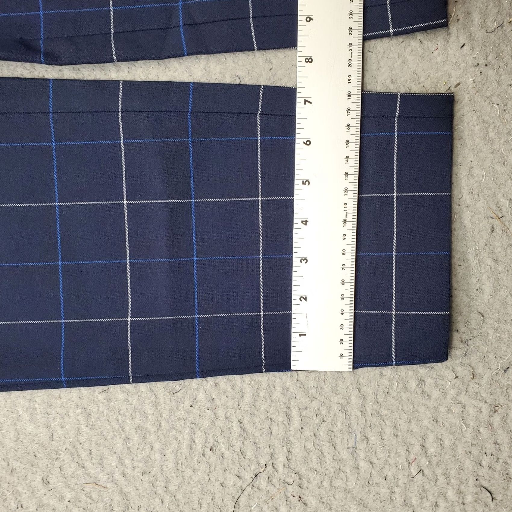 Banana Republic Banana Republic Sloan Dress Pants Womens 10 Multi Plaid Slim Tapered Workwear Pants Size 32" / US 10 / IT 46 - 5 Thumbnail