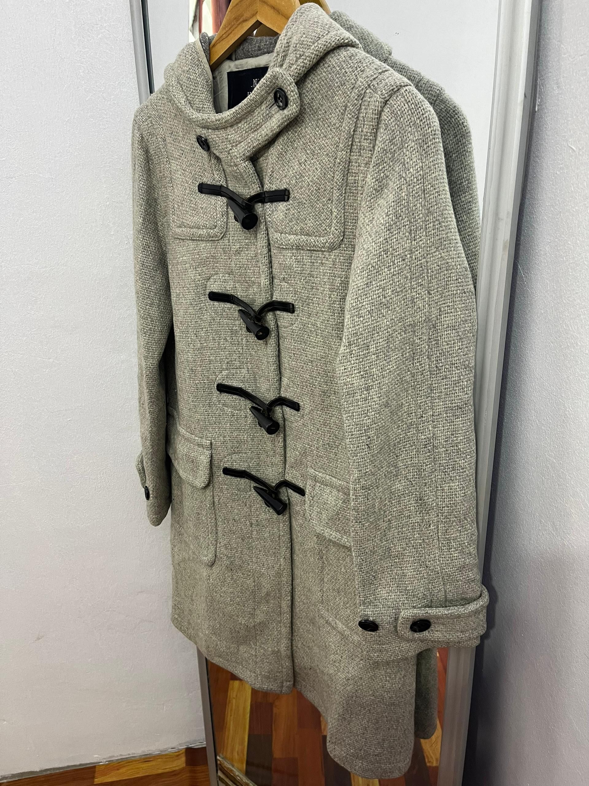 Yohji Yamamoto INED Yohji Yamamoto Japan Wool Hooded Duffle Coat Size S / US 4 / IT 40 - 3 Thumbnail