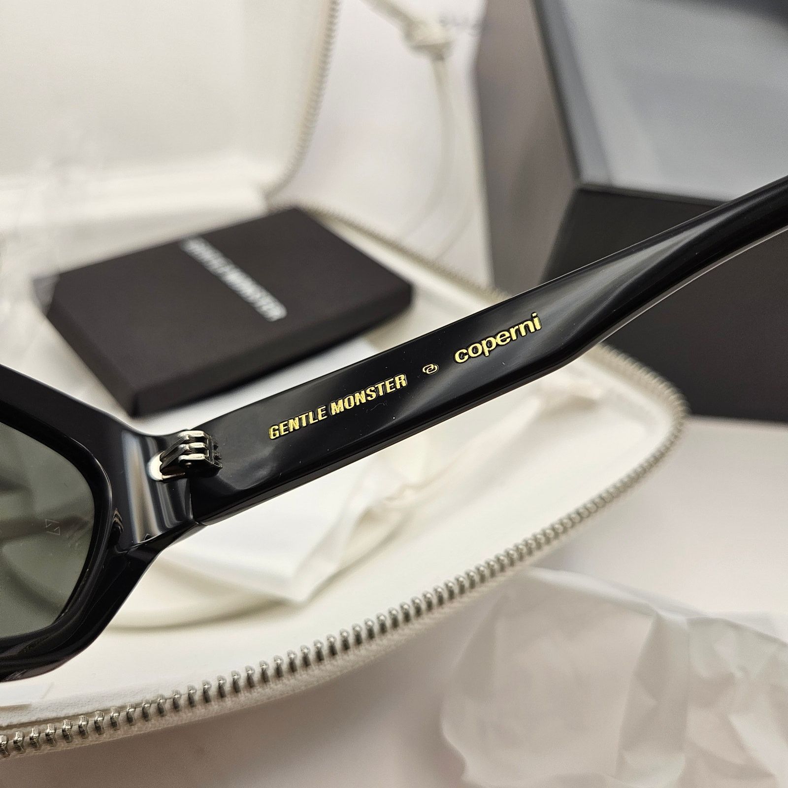 Gentle Monster GENTLE MONSTER X COPPERNI 5G 01 BLACK SUNGLASSES LIMITED ED. Size ONE SIZE - 8 Thumbnail