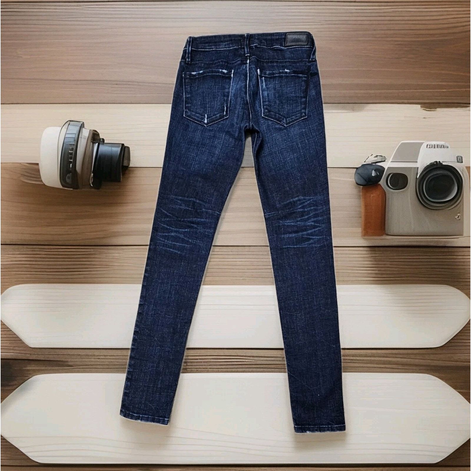 Rta RTA Road To Awe Jeans Womens Skinny Stretch Designer Size 24 Size 24" / US 00 / IT 34 - 3 Thumbnail