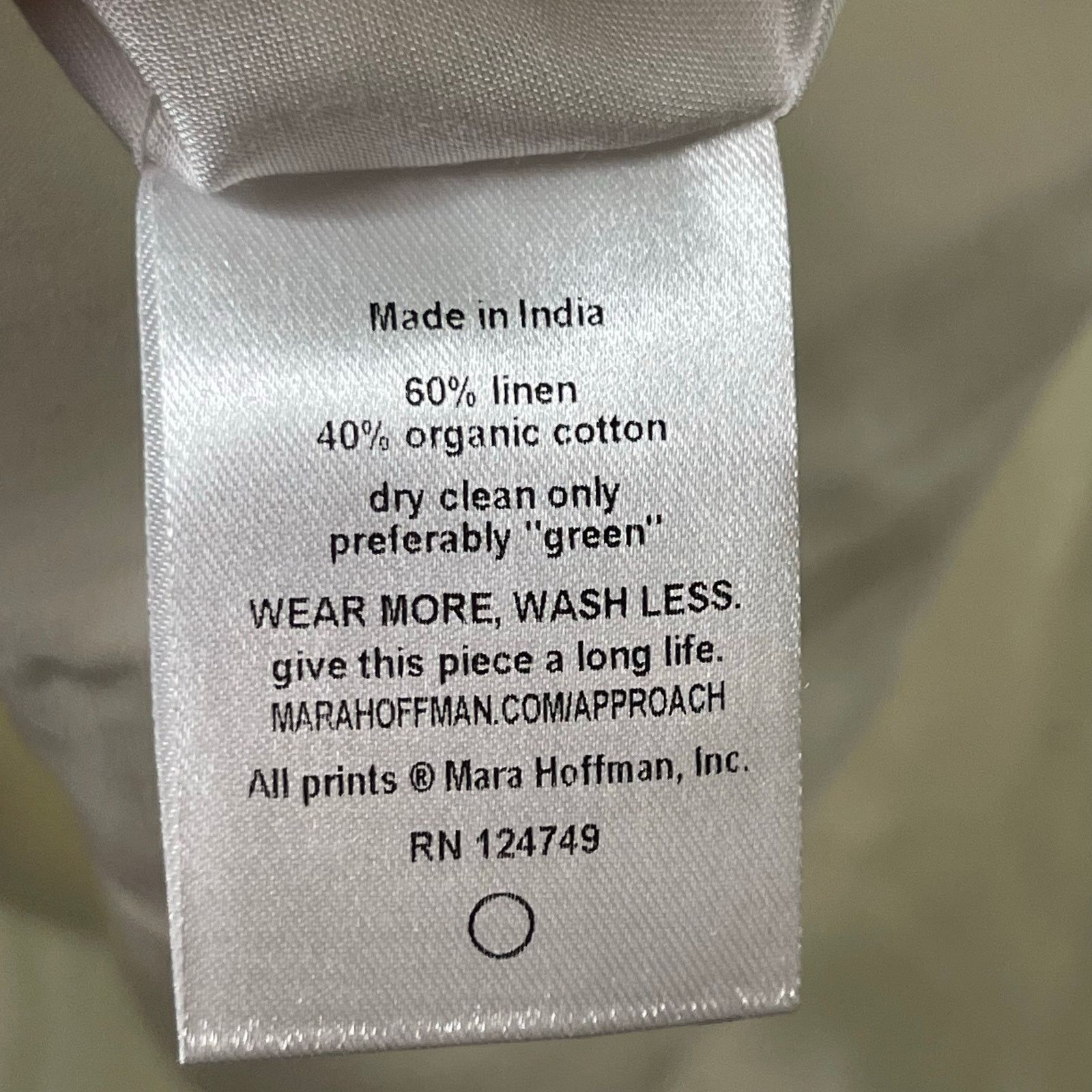 Mara Hoffman Mara Hoffman White Linen NAMARI Pencil DRESS Puff sleeve 12 Size XL / US 12-14 / IT 48-50 - 10 Thumbnail