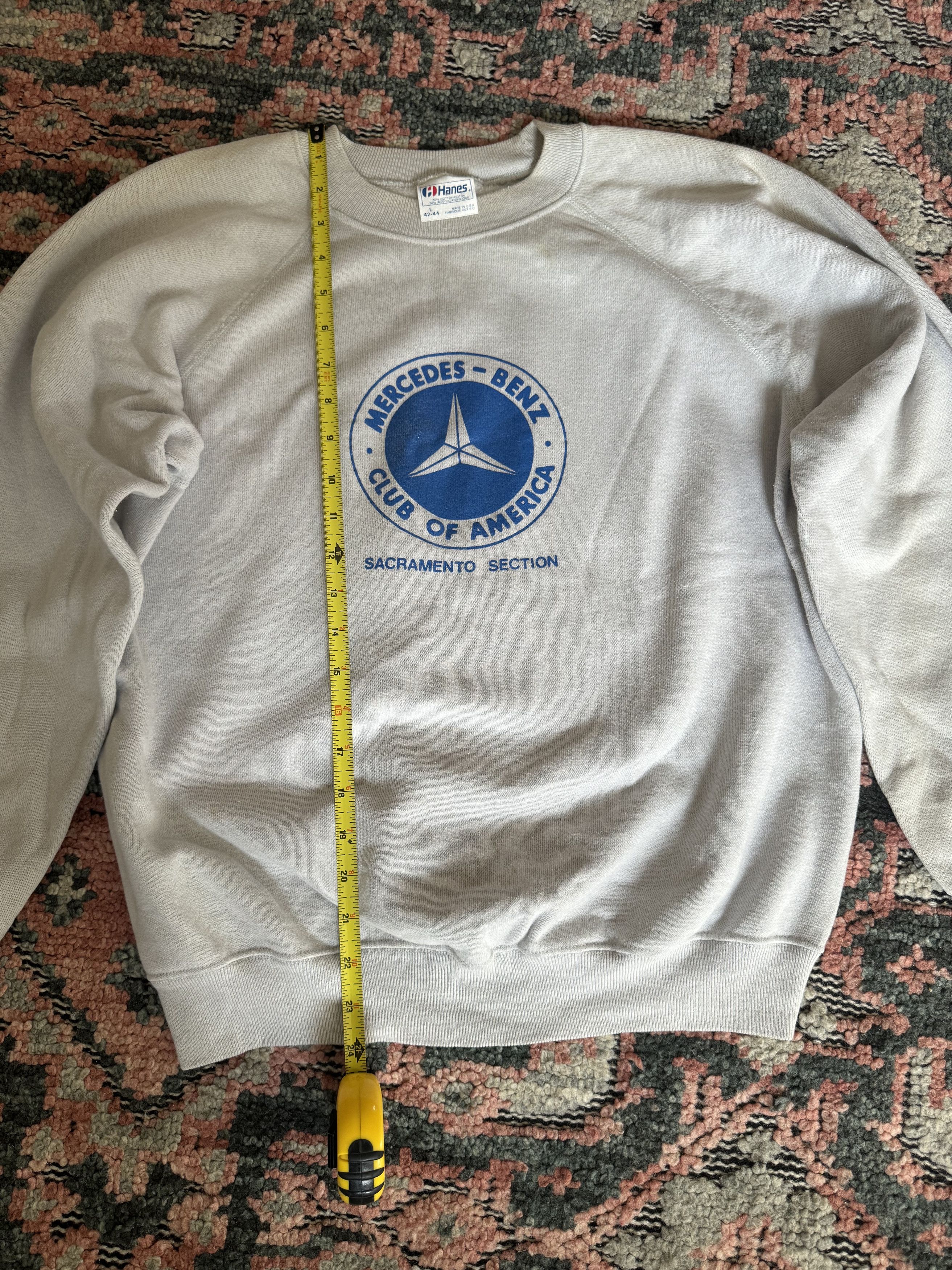 Mercedes-Benz Vintage Mercedes Benz Club of America Sweatshirt California Size US L / EU 52-54 / 3 - 5 Thumbnail