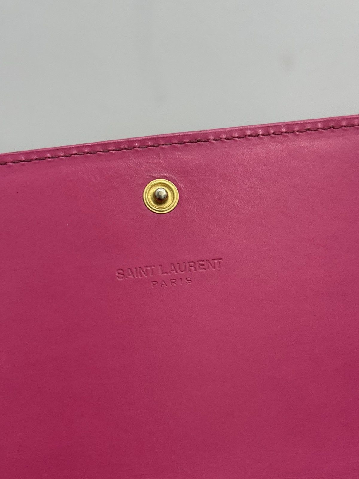 Saint Laurent Paris Saint Laurent paris Pink Wallet Size ONE SIZE - 7 Thumbnail