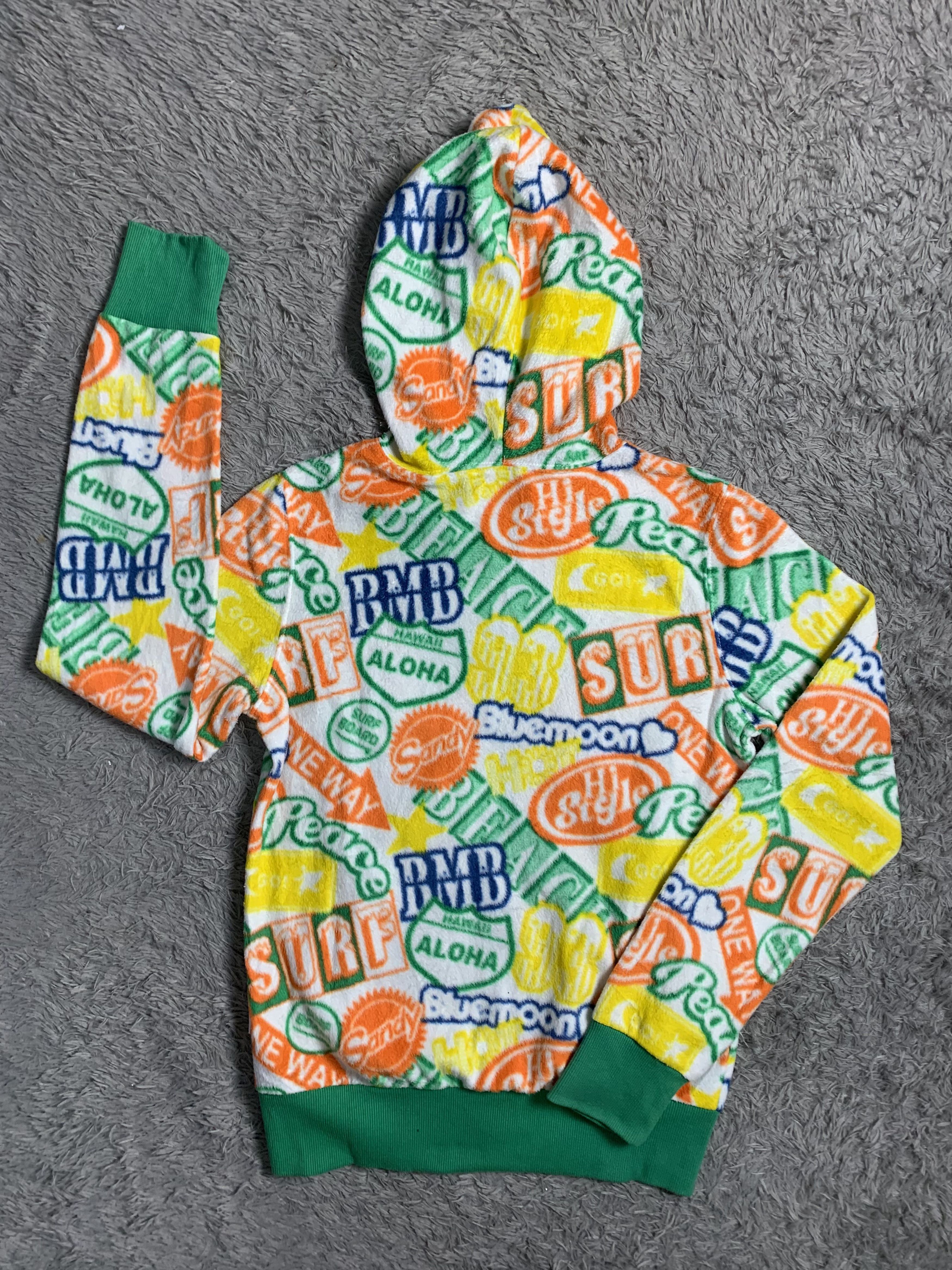 Japanese Brand Japan Brand BMB AOP Full Print Hoodie Size US S / EU 44-46 / 1 - 3 Thumbnail