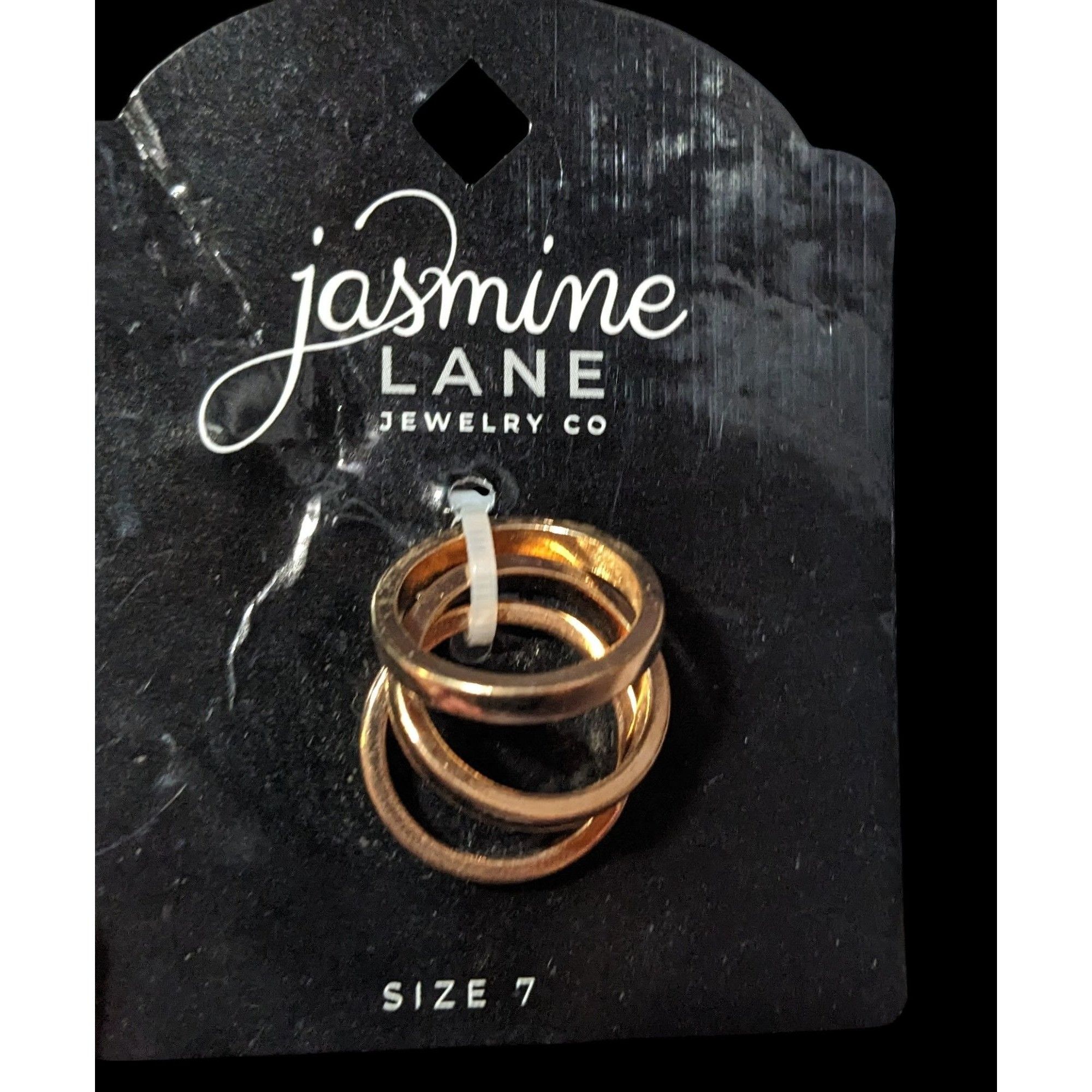 Other Jasmine Lane Gold Tone Three ring Set Size 7 Size ONE SIZE - 1 Thumbnail