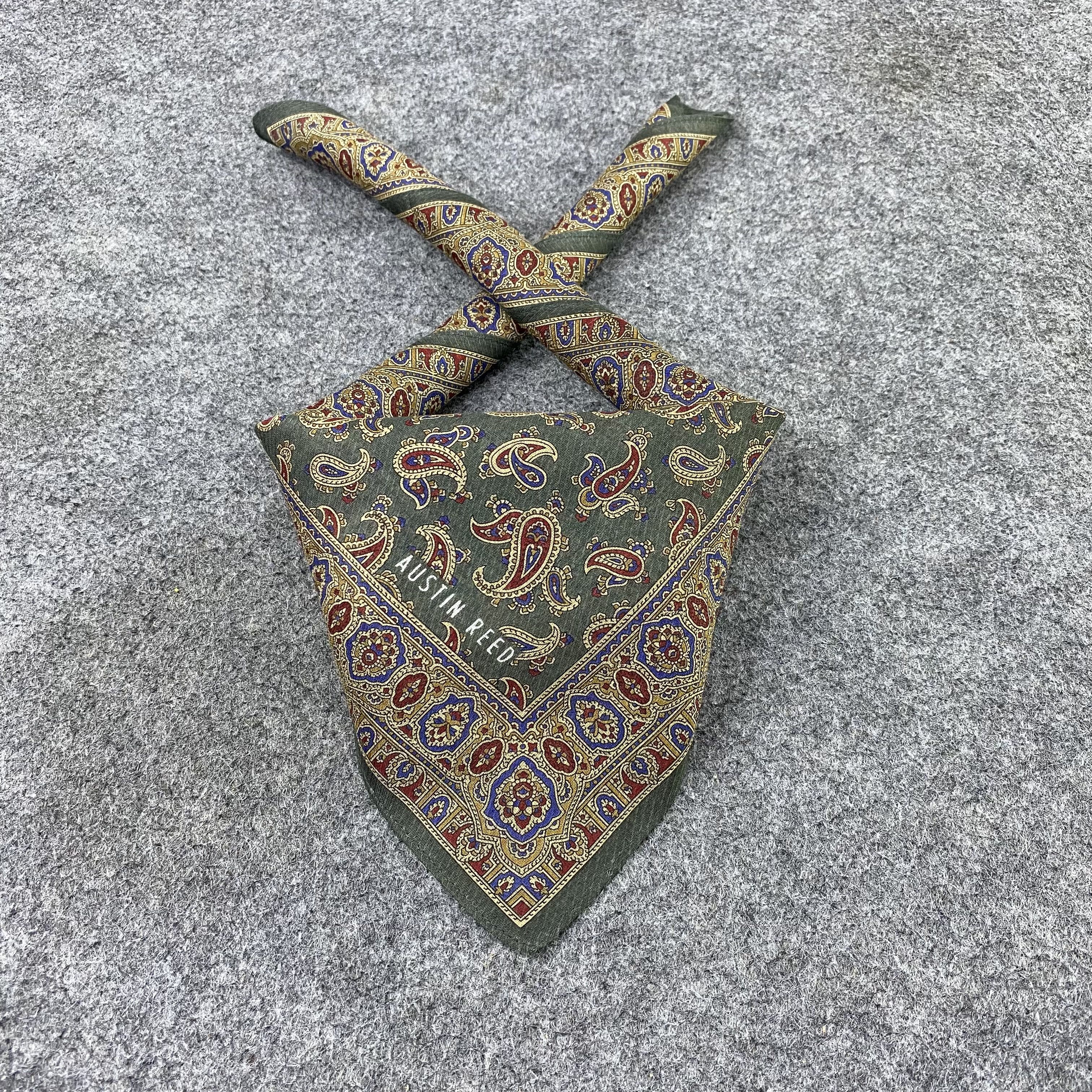 Austin Reed AUSTIN REED handkerchief bandana handky paisley-B1434 Size ONE SIZE - 2 Thumbnail