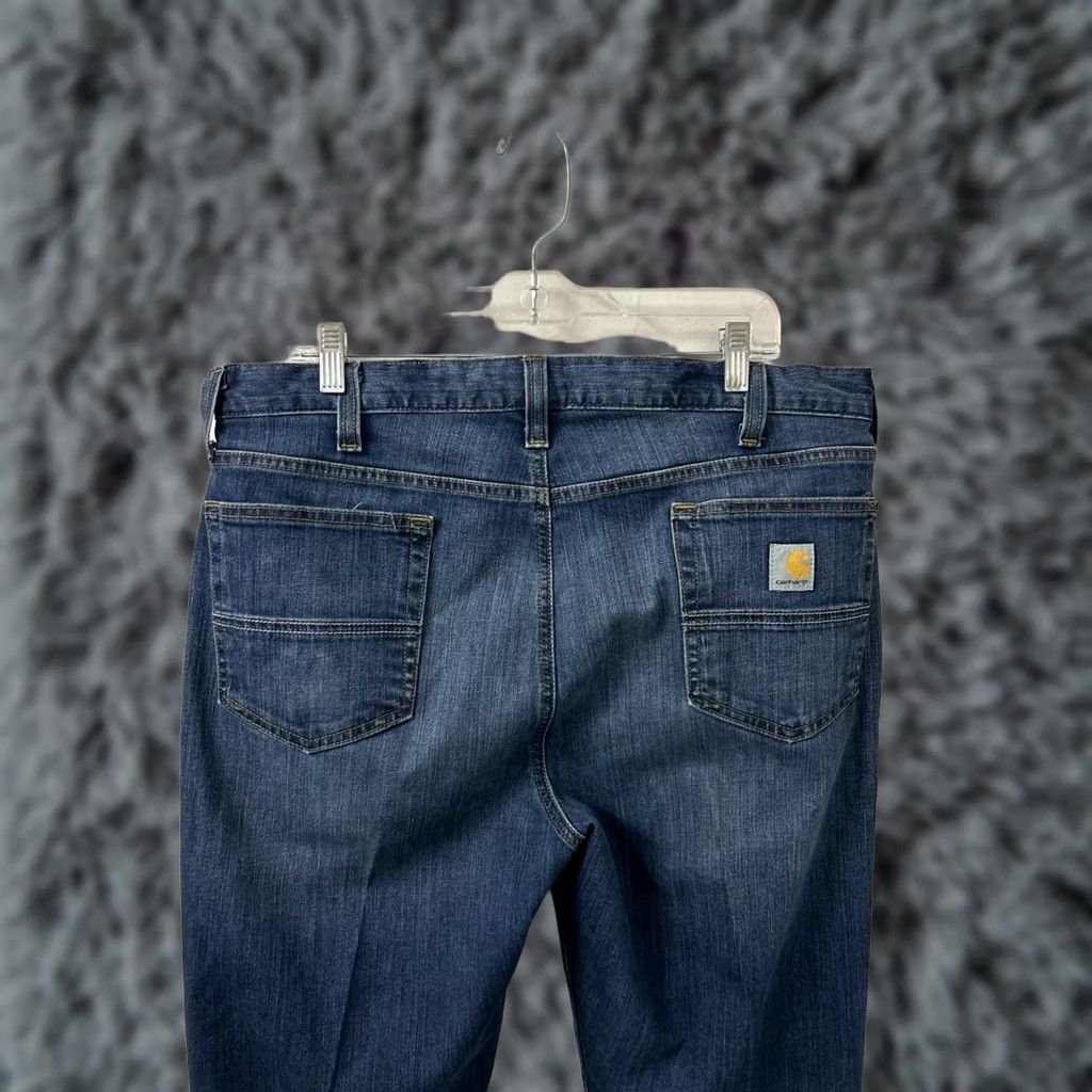 Carhartt Carhartt Rugged Flex Jeans Mens 40x30 Blue Relaxed Fit Denim 5-Pocket BD2804-M Size US 40 / EU 56 - 1 Thumbnail