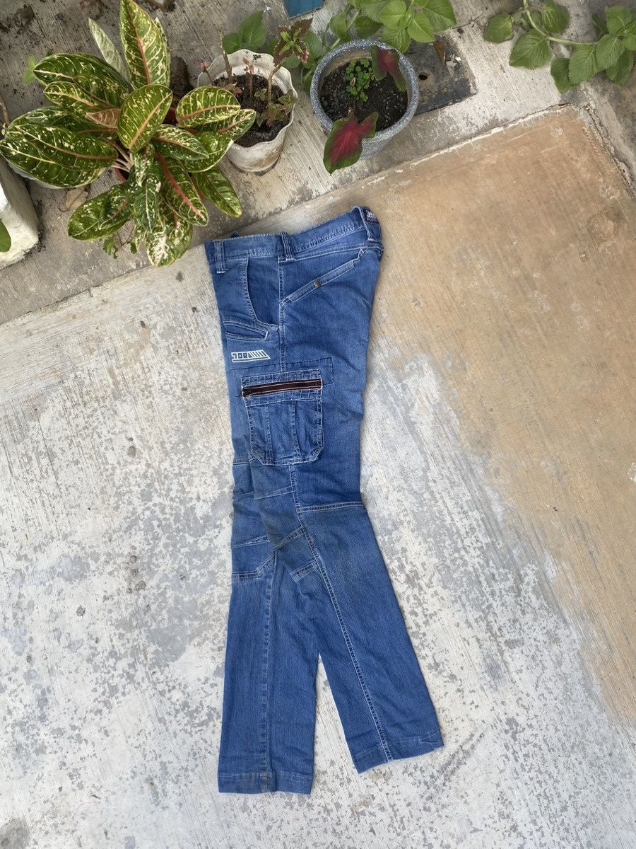Japanese Brand Japanese Toraichi Stretch Skinny Cargo Pants Size US 32 / EU 48 - 9 Thumbnail