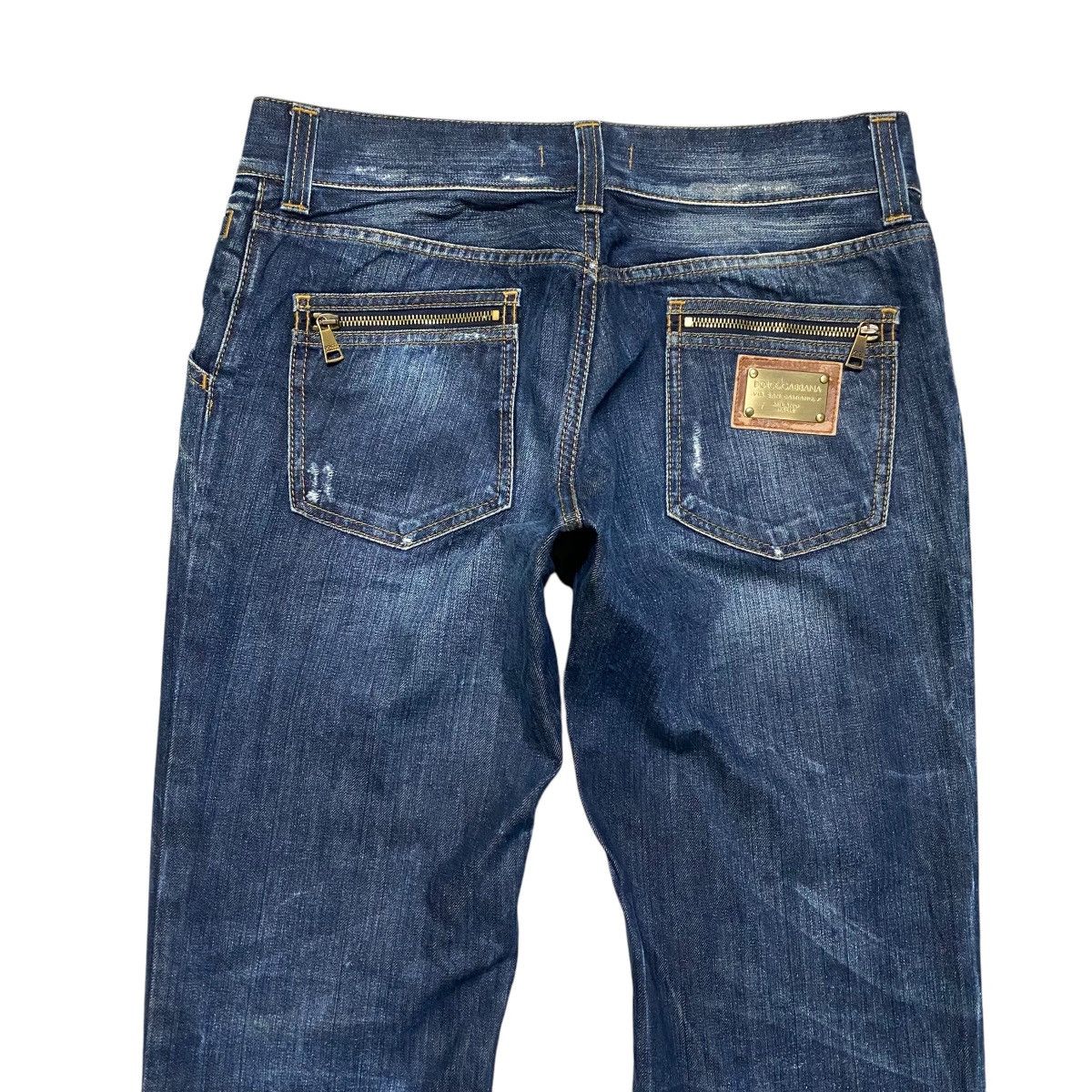 Dolce & Gabbana Vintage Dolce & Gabbana Distressed Jeans Size US 31 - 11 Thumbnail