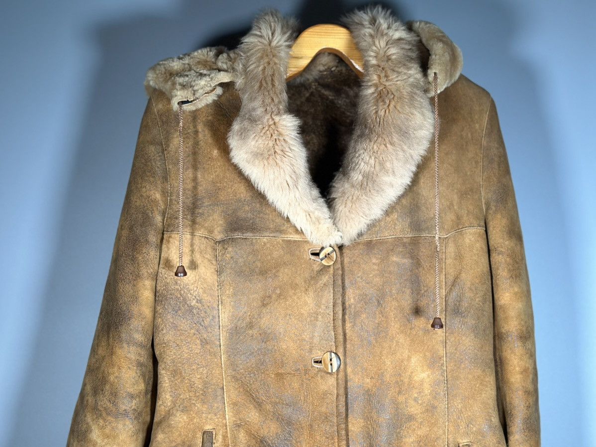 Vintage Vintage women sheepskin 100% coat Size M / US 6-8 / IT 42-44 - 5 Thumbnail