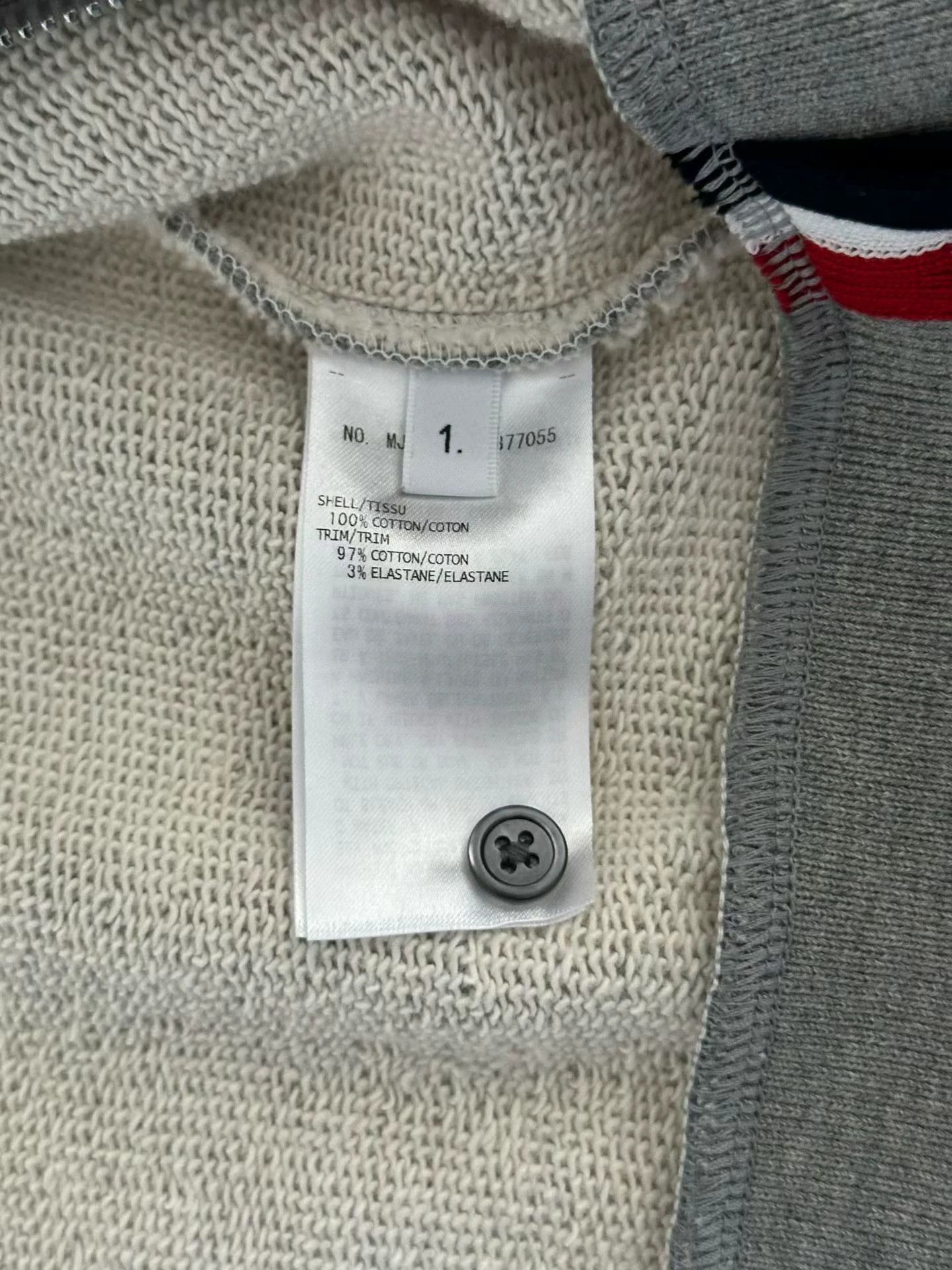 Thom Browne Thom Browne back stripe zip jacket size 1 Size US S / EU 44-46 / 1 - 4 Thumbnail
